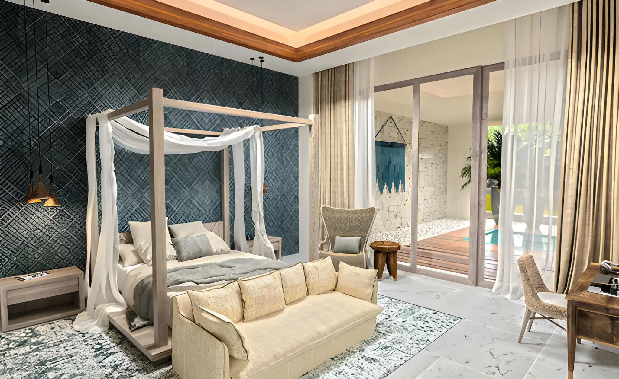 The Estates Three Bedroom - Master Bedroom