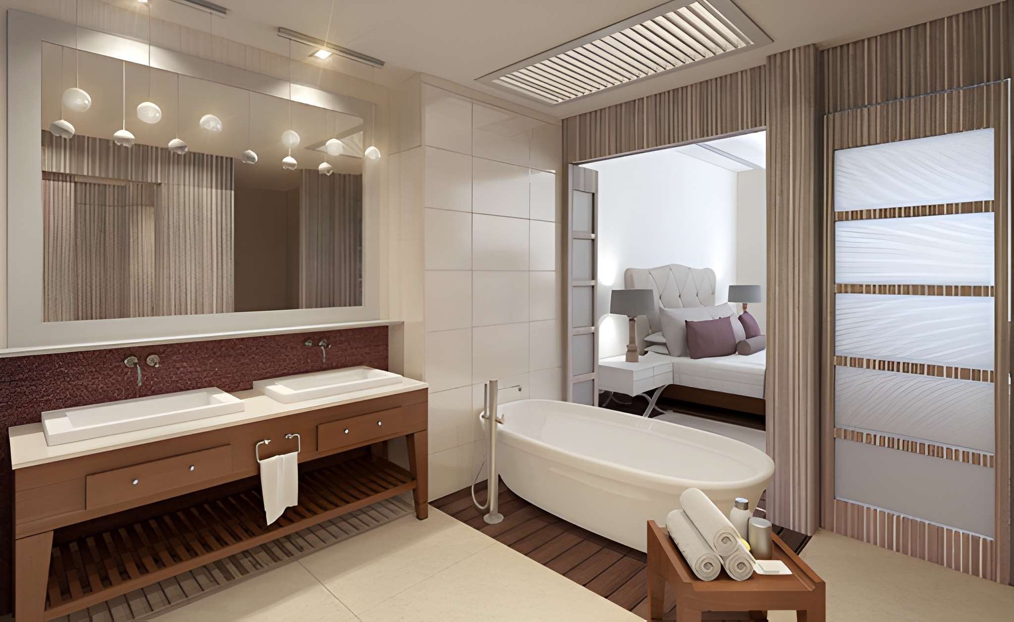 Grand Luxxe Three Bedroom Spa Suite - Riviera Maya - Bathroom