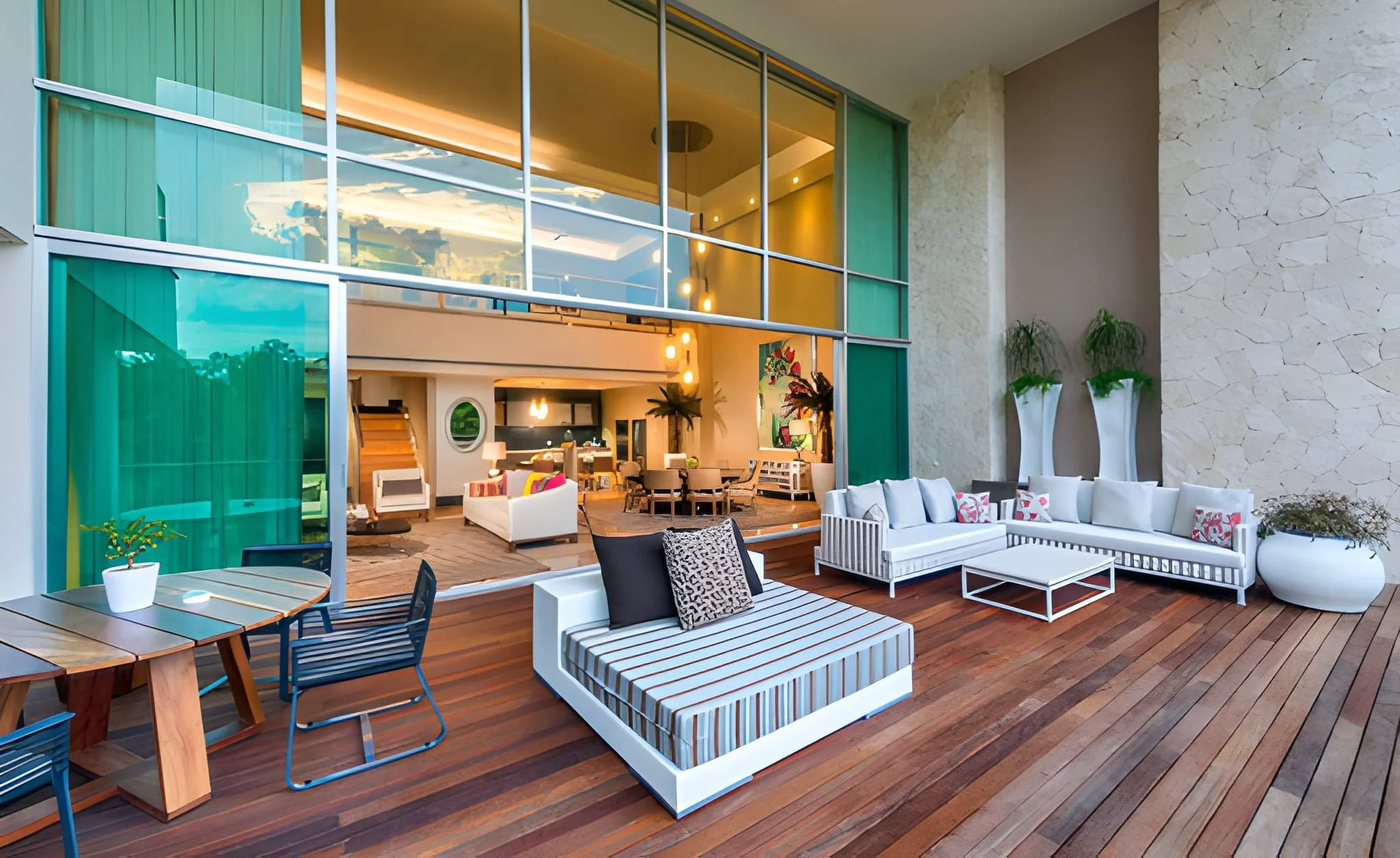 2 Bedroom Grand Luxxe Residence Loft - Riviera Maya - Outdoor Terrace