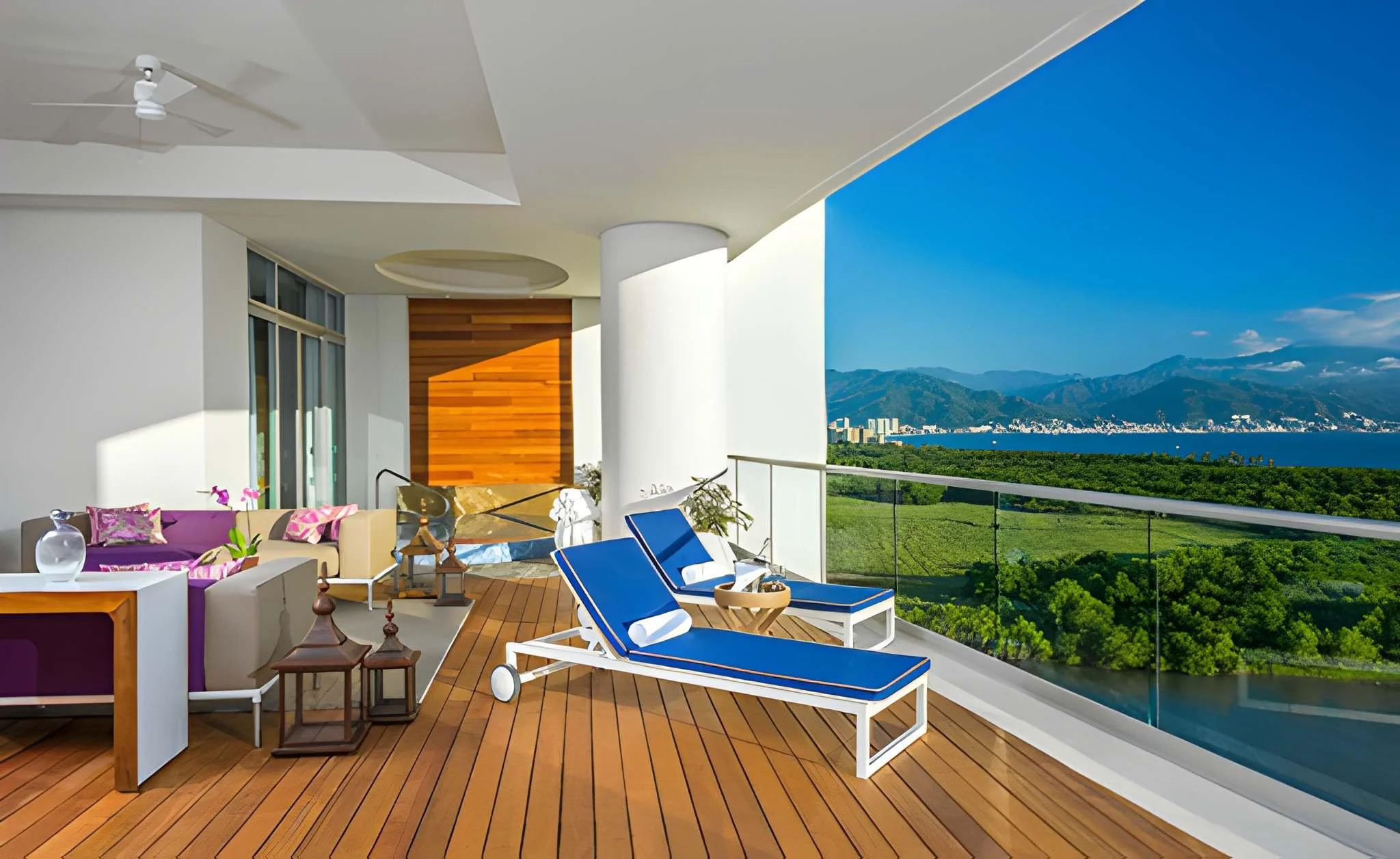 Four Bedroom Residence - Nuevo Vallarta - Private Deck View