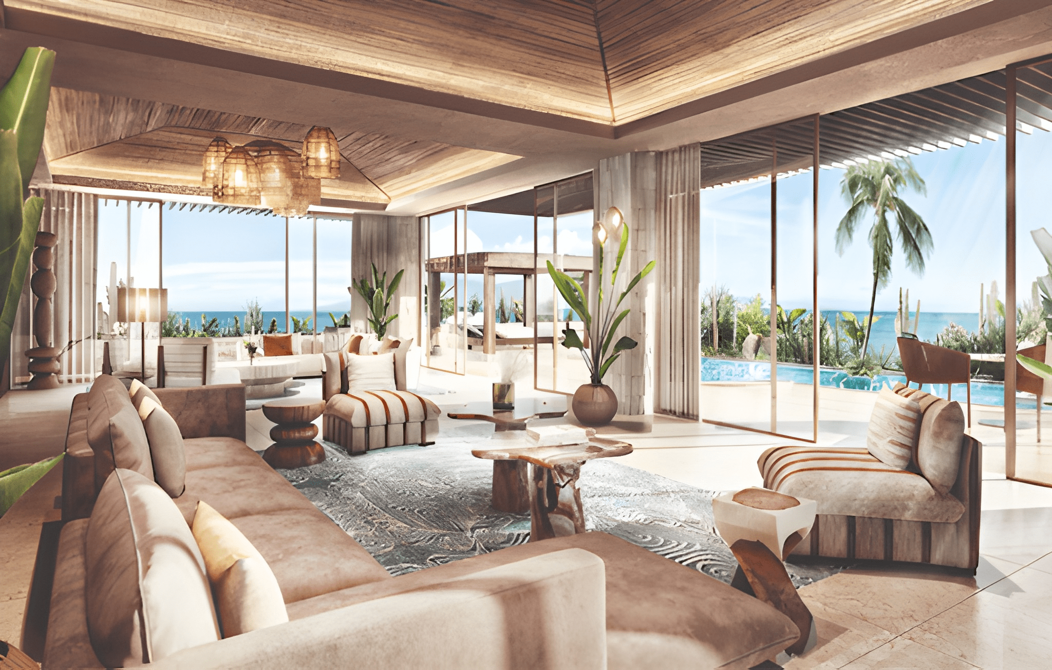 Emperor's Pavilion Loft Vidanta - Nuevo Vallarta - Living Room