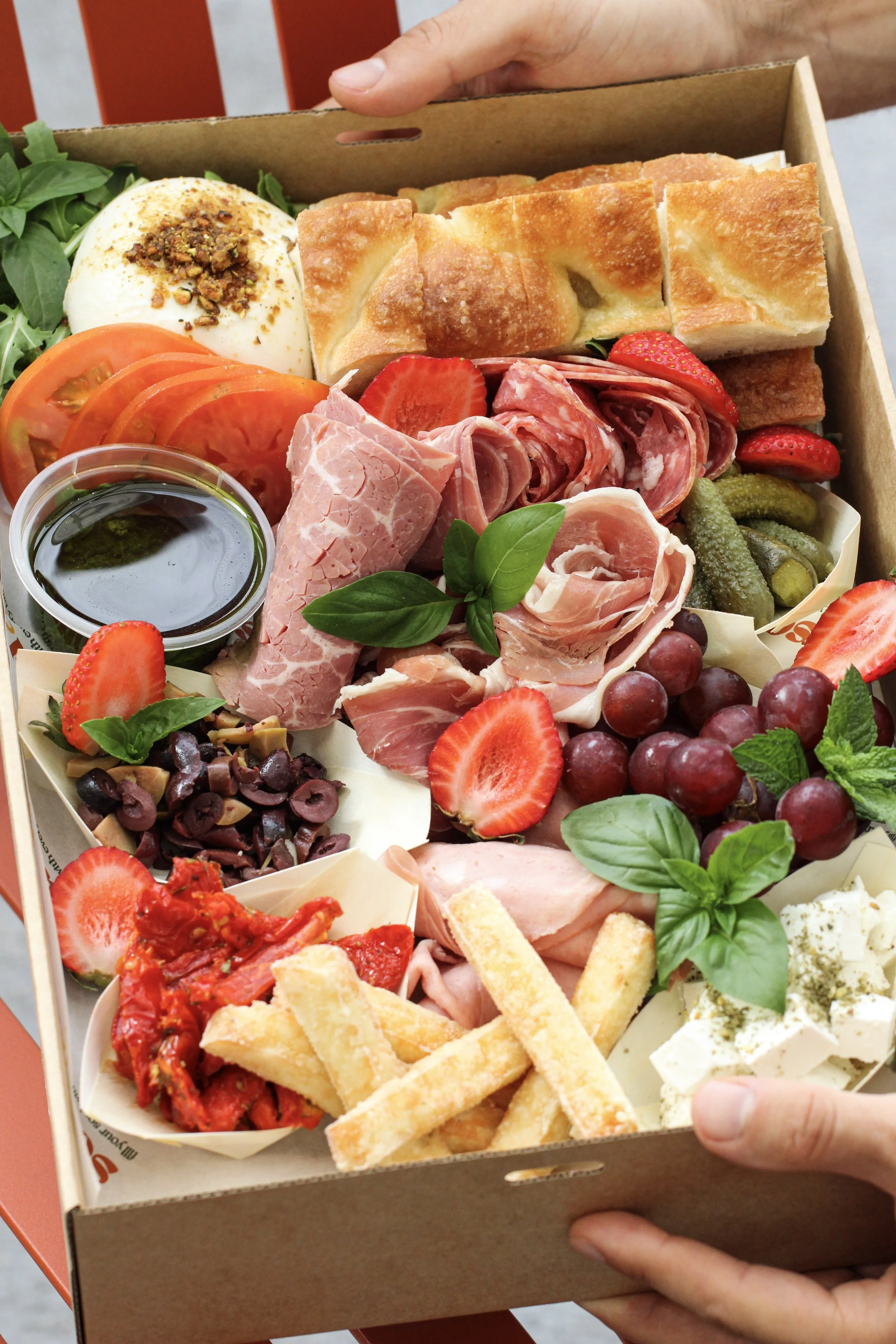 VALENTINE’S DAY ANTIPASTO BOX