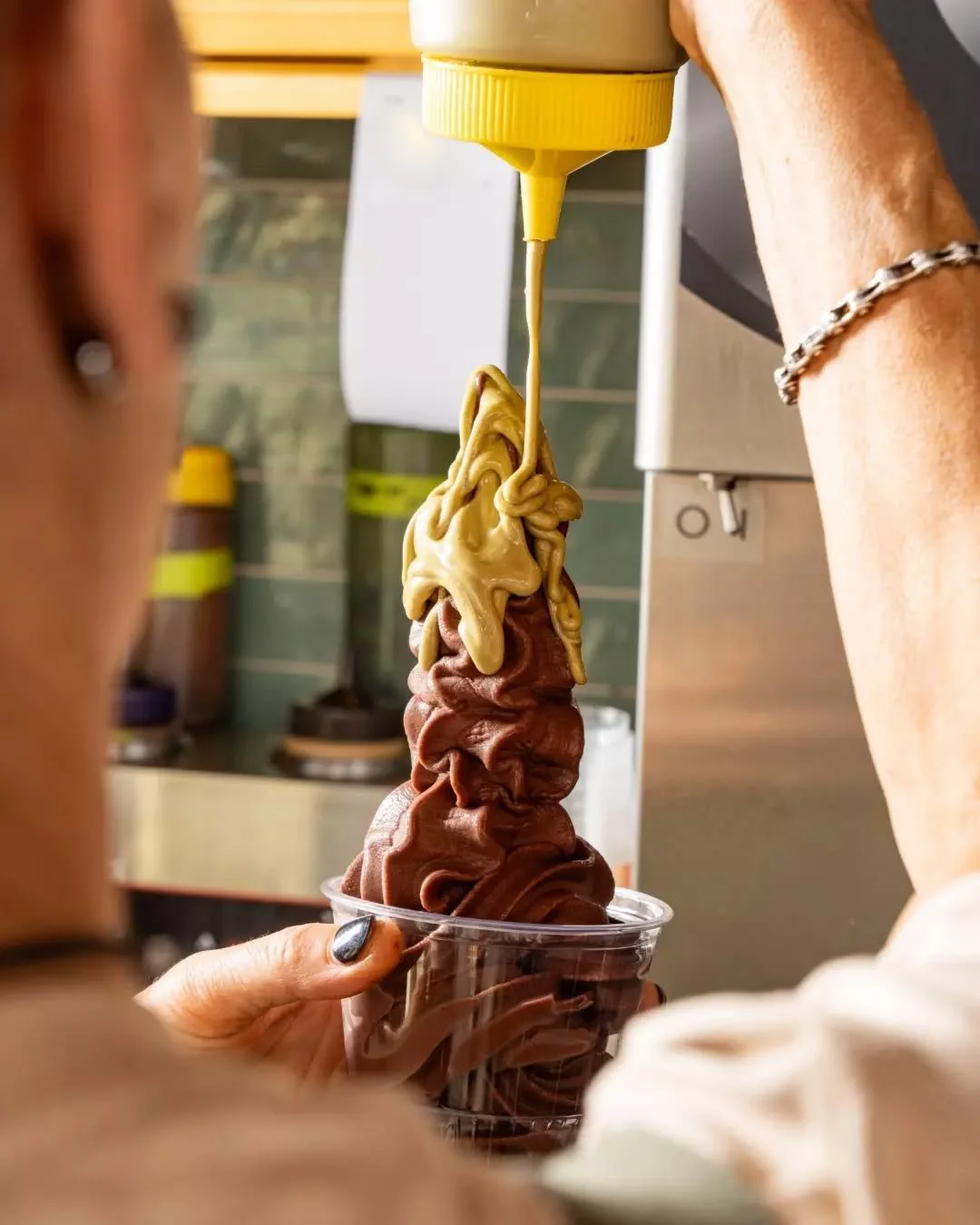 POV: You asked for extra pistachio. Say less. 💚