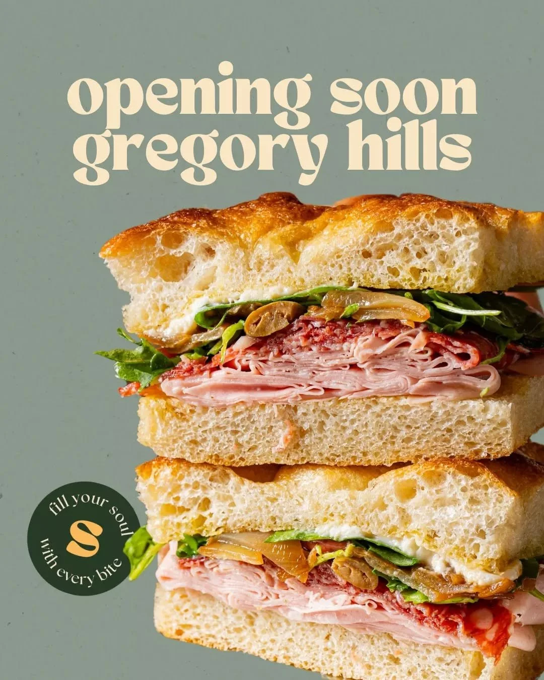 Gregory Hills, it&rsquo;s happening 🥐

We&rsquo;re opening late April and we can&rsquo;t wait to welcome you in. Think fresh bakes, quality ingredients and all your favourites, made daily.

Stay tuned for more details on our grand opening!