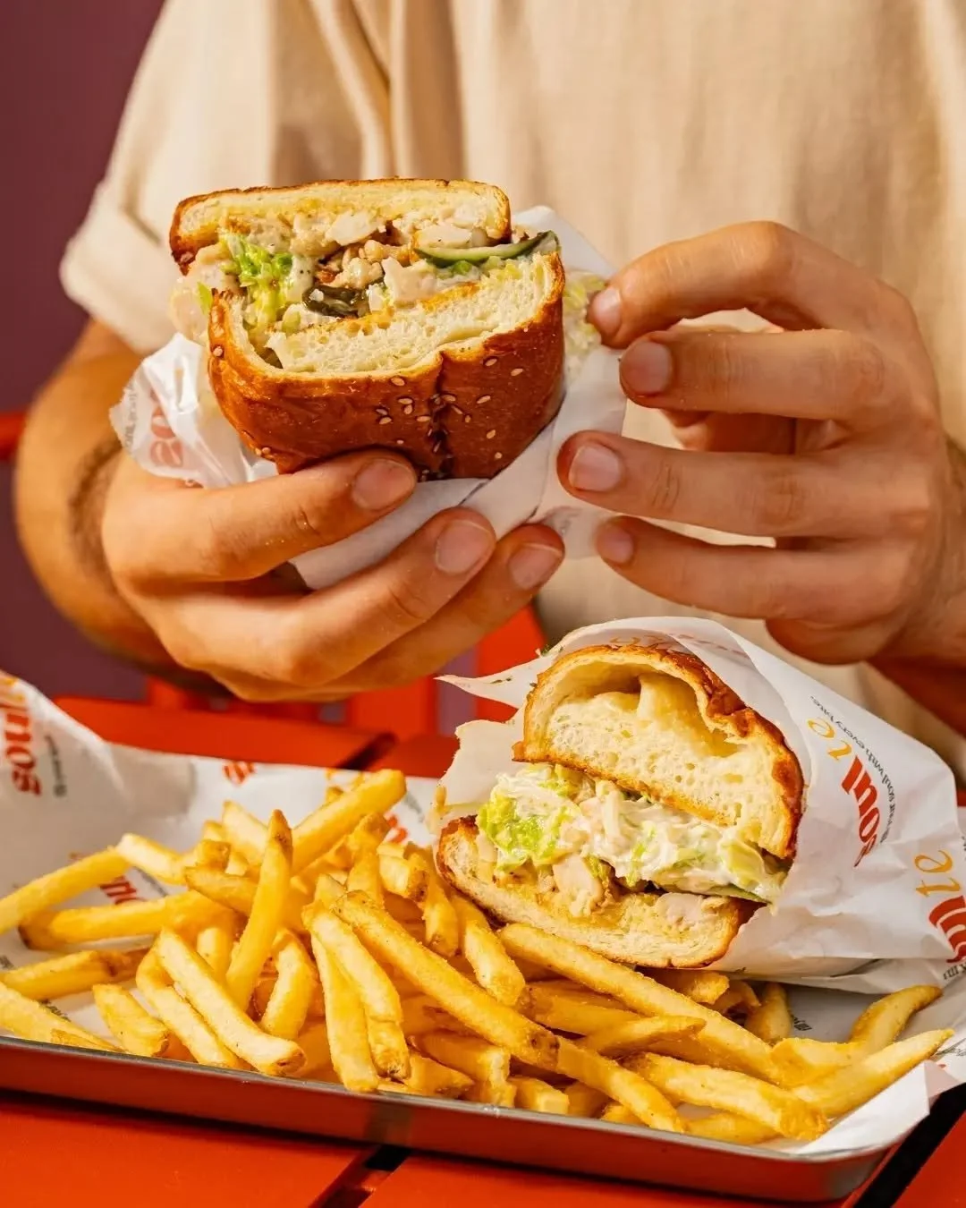 One thing about us&hellip; we&rsquo;re not skimping on the sandwich fillings 🥪
