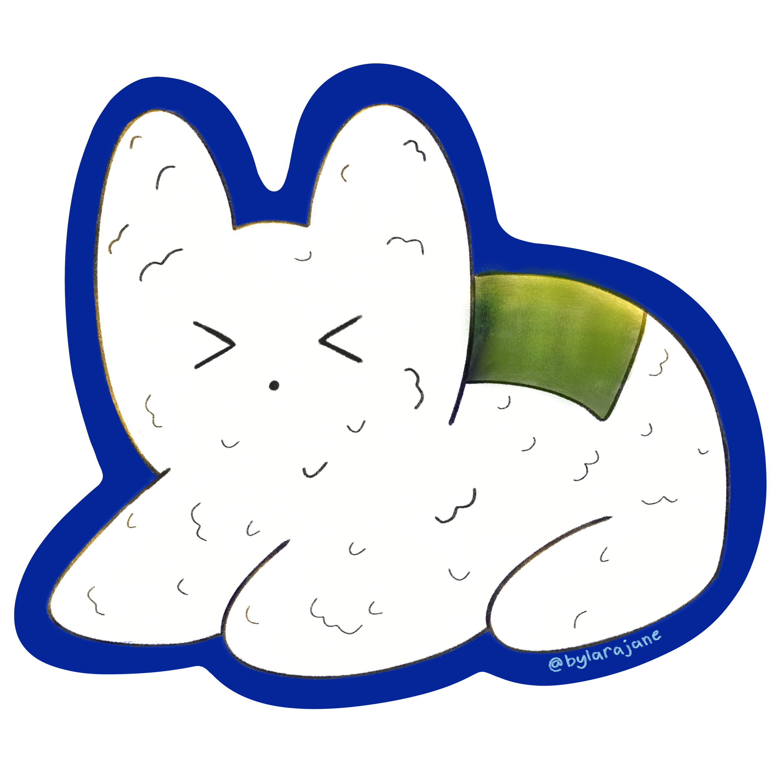 Husik_onigiri sticker.png