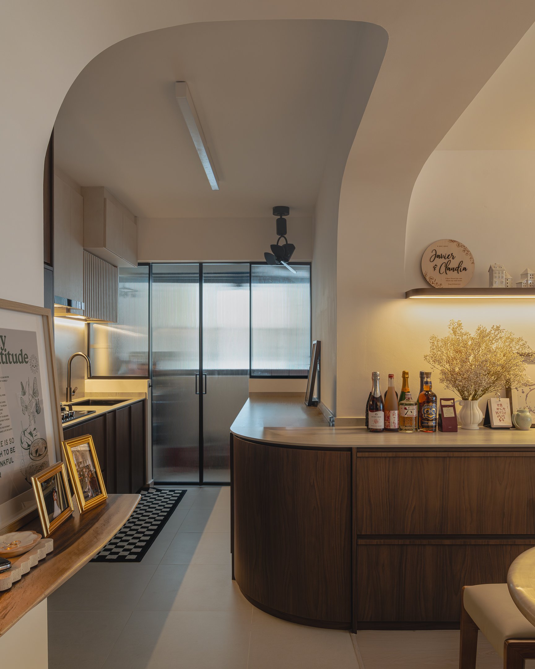 Layered lighting design strategy for personalized interior design in Singapore