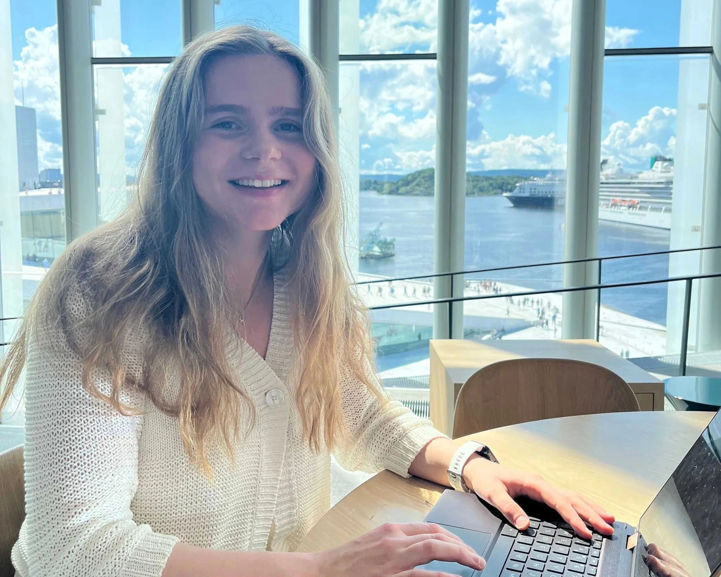 How Andrea turns Norway’s climate challenges into data models