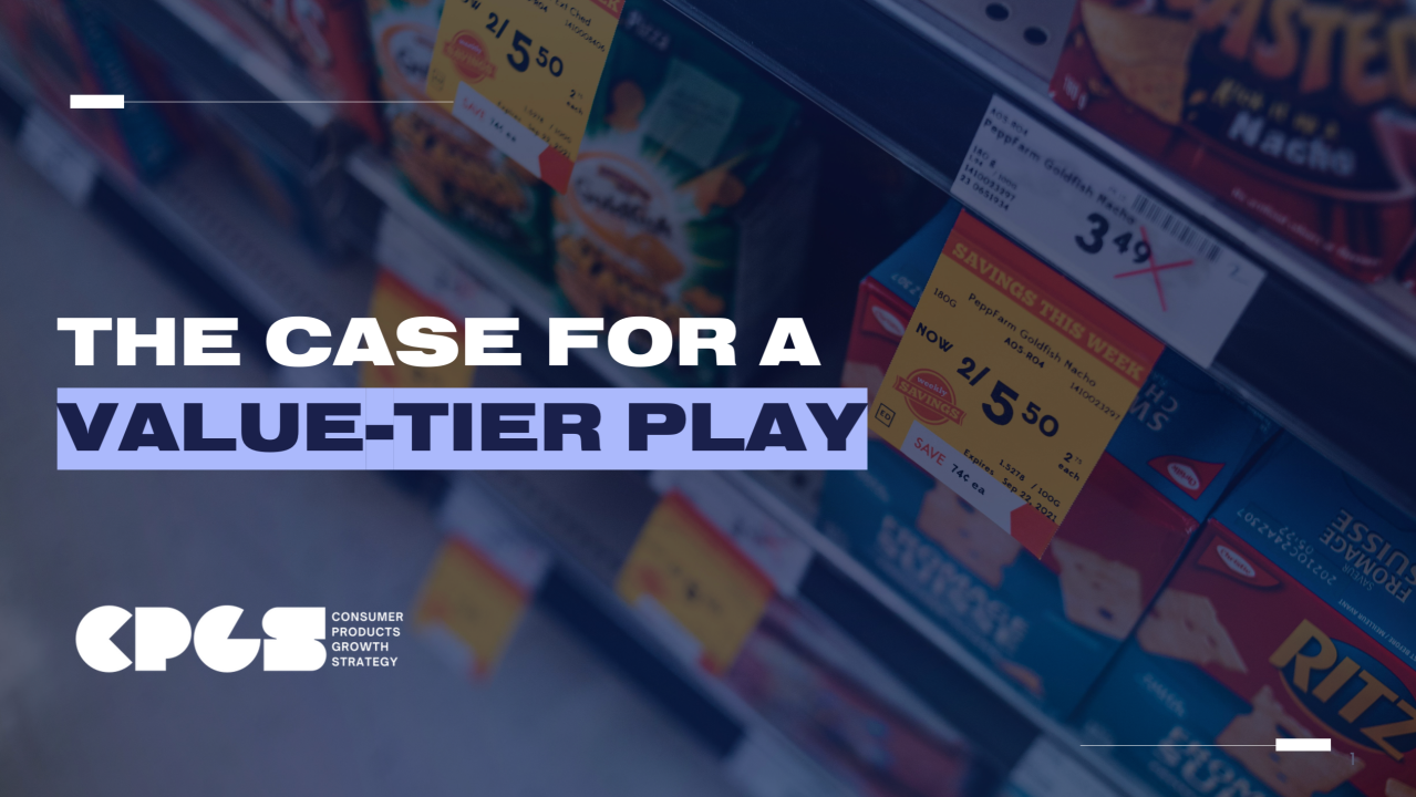 6 Reasons Every CPG Needs a Value Tier Strategy