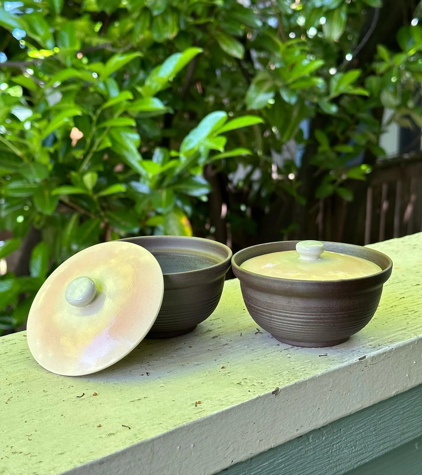 Lidded serving bowls from Kiyomizu