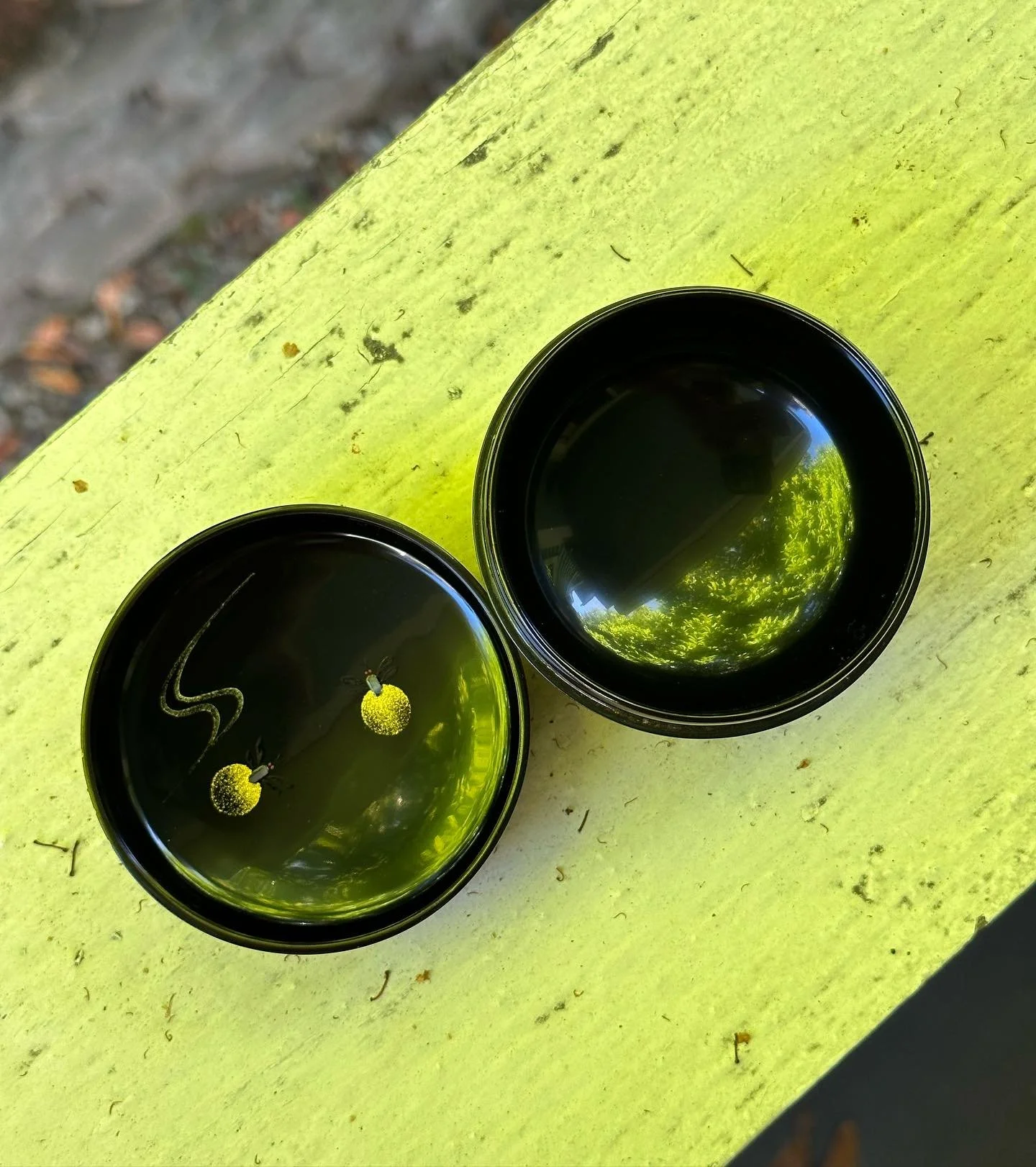 Urushi Tea Caddy from Sannenzaka Antiques