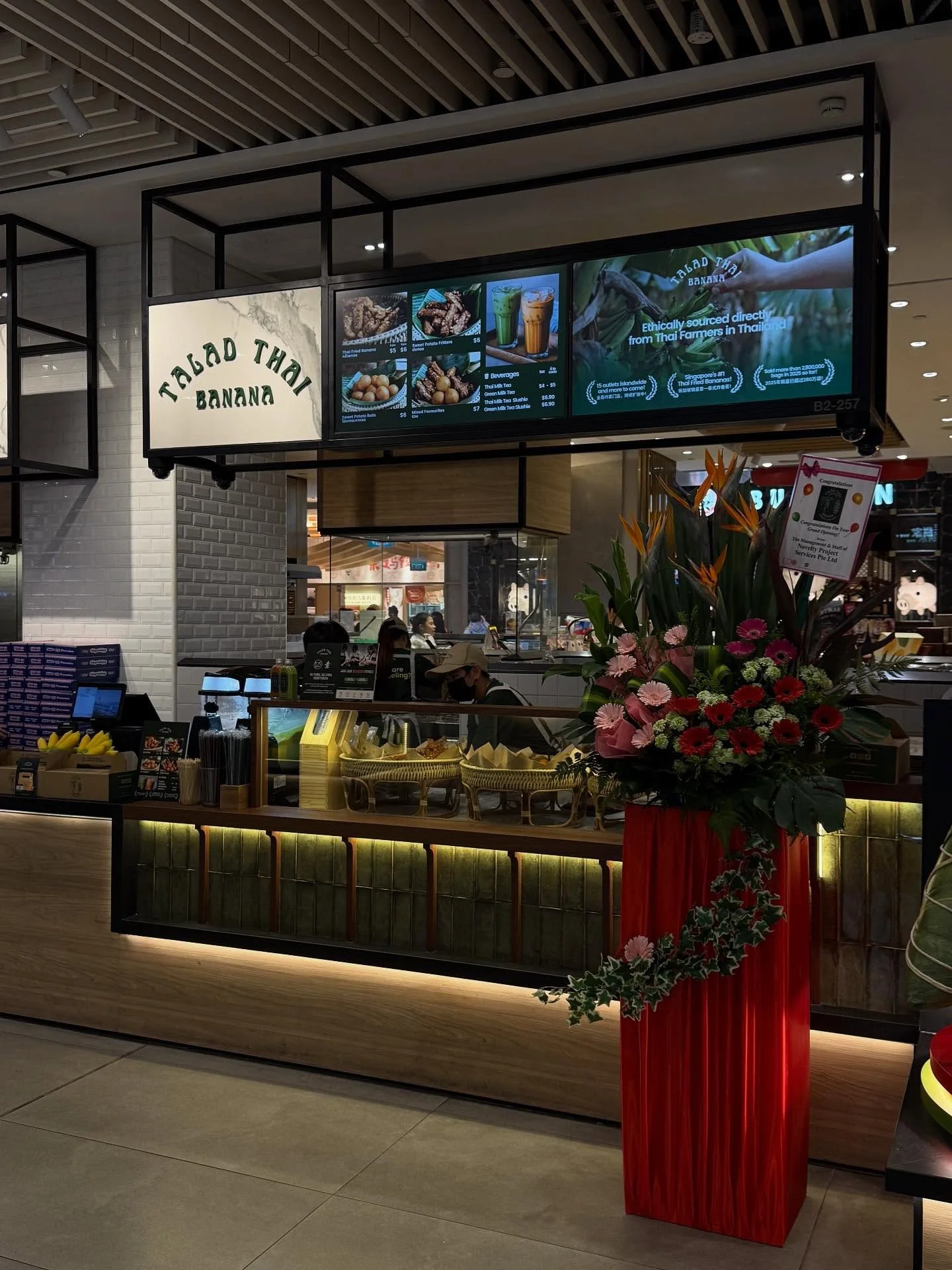 11TH OUTLET OPENING: JEWEL CHANGI AIRPORT ✈️🌍 This outlet at @jewelchangiairport marks an important milestone for us as a homegrown Singaporean brand and 🇸🇬&rsquo;s leading Thai snack kiosk chain. for us&mdash;and we wouldn&rsquo;t be here without