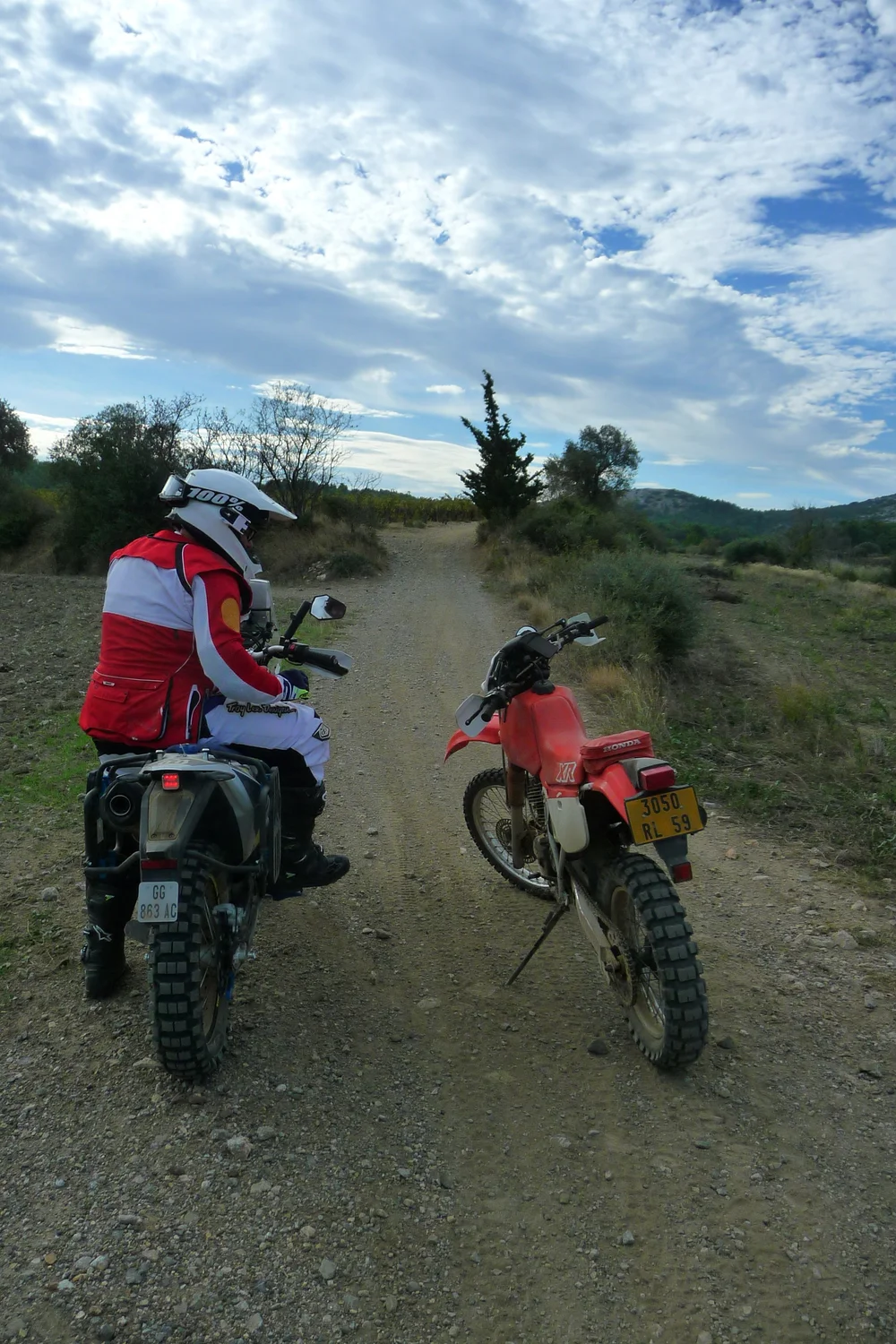 credits monocylindre XR600R AMV GREEN RALLYE