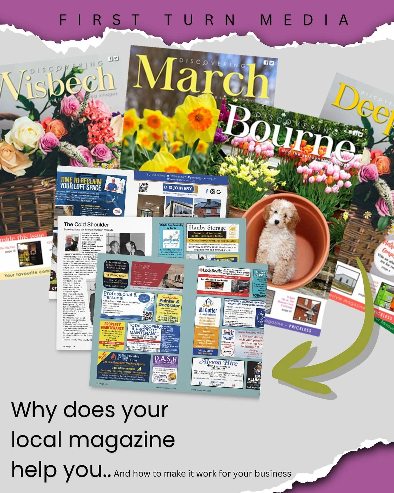 We had a really interesting conversation with a prospective client earlier this week with regards to “where are your customers” - when advertising, a lot of businesses want or think they need to solely focus on digital .. but traditional