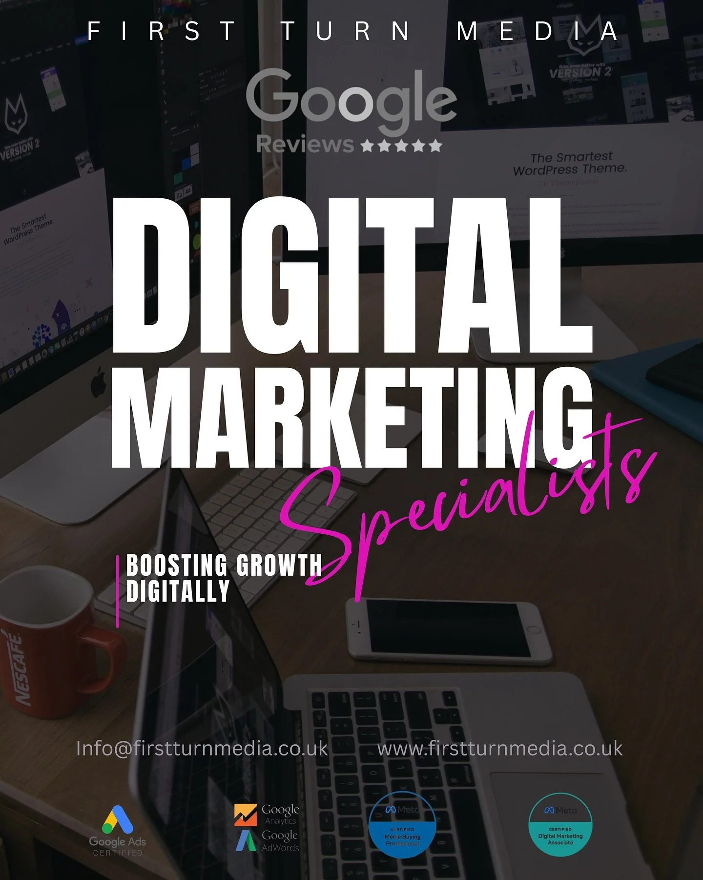 Fenland Based Agency | ⭐️⭐️⭐️⭐️⭐️ 
Helping local businesses navigate digital paid advertising. 
Offers for Fenland Businesses - DM for further details.