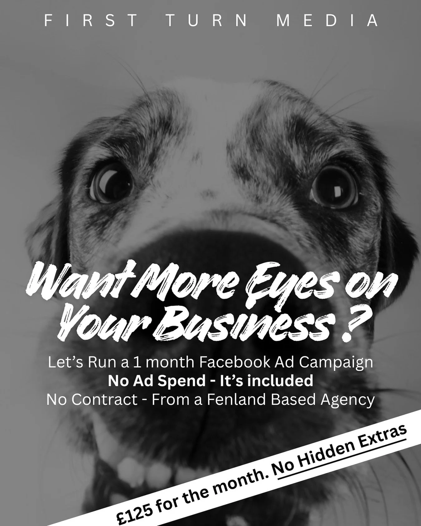 Hit the Christmas Season Marketing hard with our Ad Campaign Offer! 

&pound;125 - No Hidden Fees - All IN 

Want more information&hellip;comments ALL IN or send us a Message.

📌 First Turn Media, The Studio, March, Cambridgeshire 

Info@firstturnme
