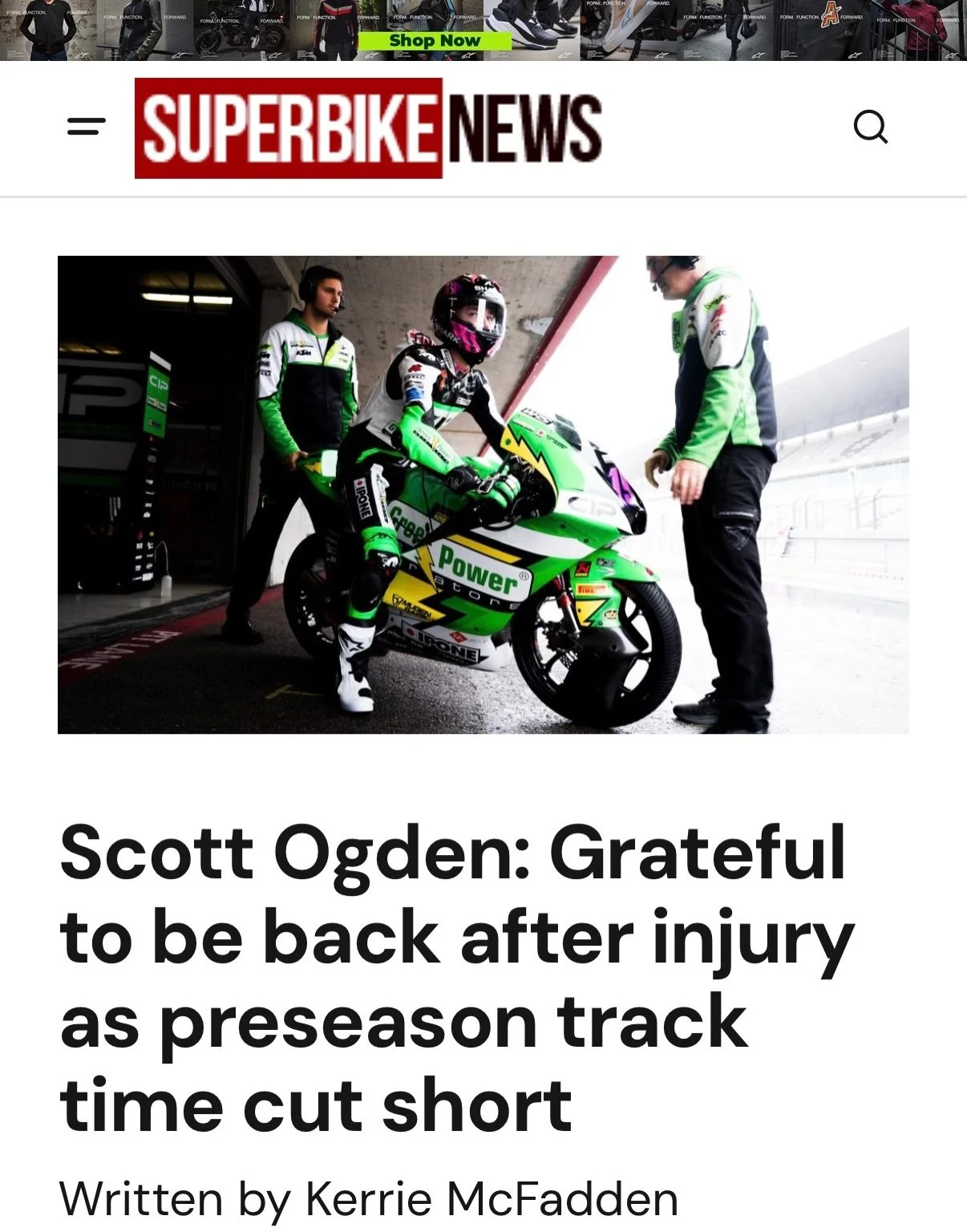 Bikes are back 🙌🏼 

MotoGP, Moto2 &amp; Moto3 testing has started ahead of the 2026 season. 

T minus 8 days before Round 1 of World Superbikes down under at Phillip Island

Arrrrh &hellip; bikes &hellip;..👌🏽

#motogp #worldsbk