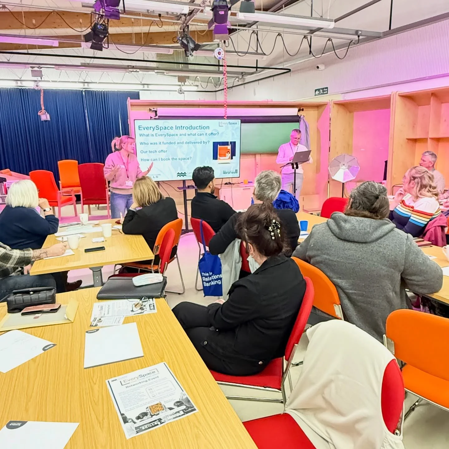 Have you heard about the EverySpace - located within the March Library? 

EverySpace is centred around adaptable, co-managed spaces that bring services closer to the community by enabling people to unleash their creativity, connect, share and discove