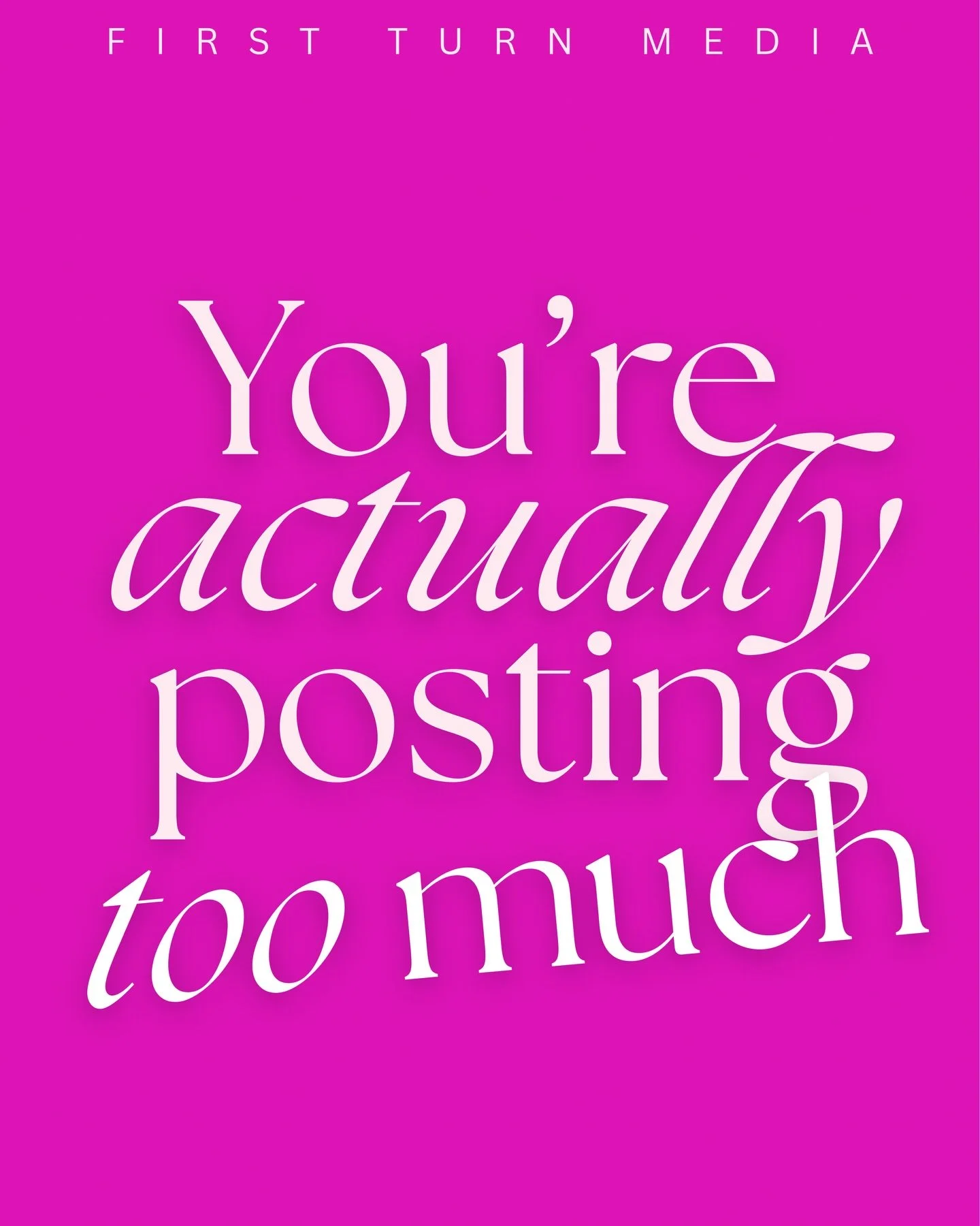 This is your prescription to stop posting everyday and start posting with intent.

Want to know how, comment CLIENTS to learn more.. 

#businessmarketing #serviceproviders #clients