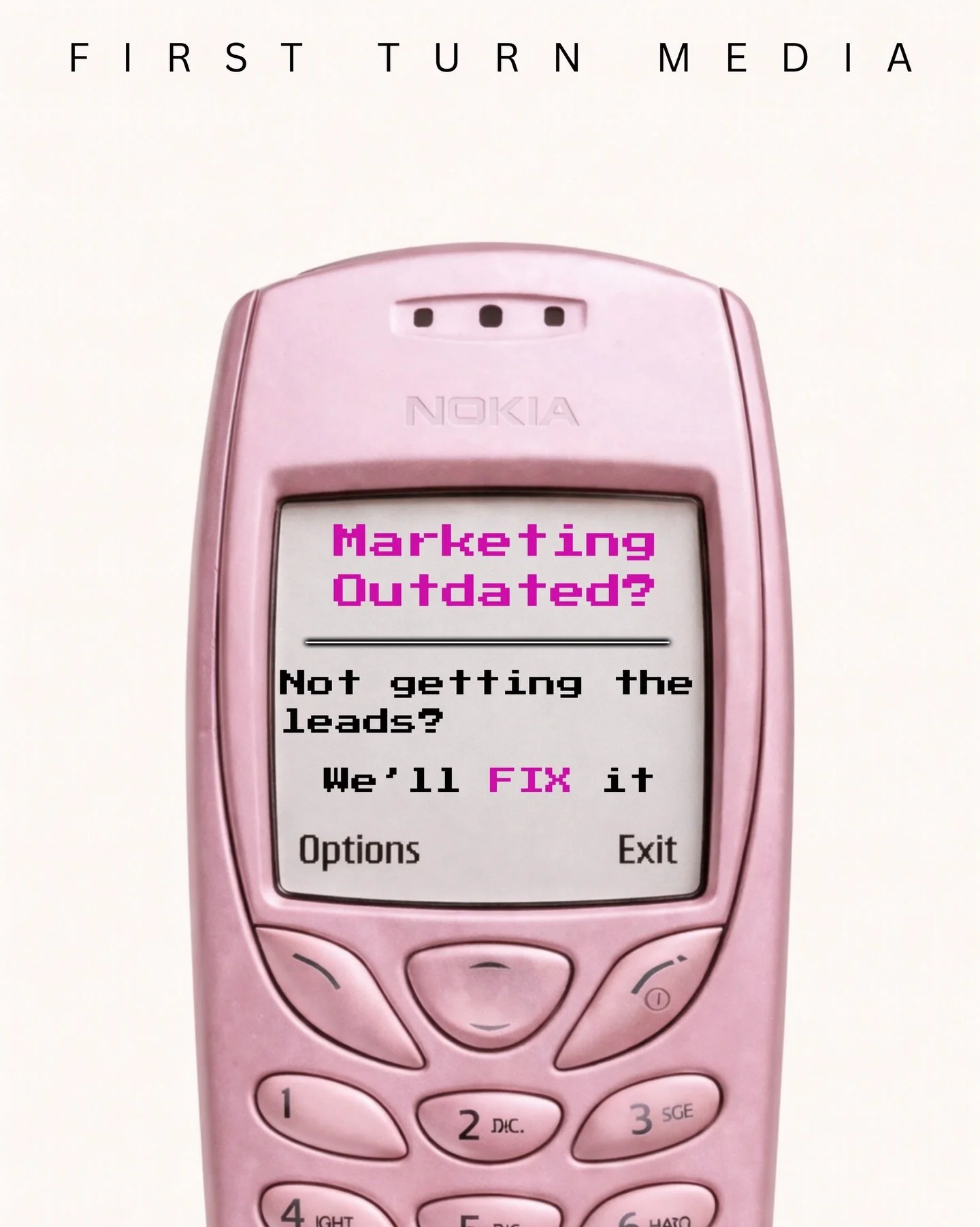 The 2000&rsquo;s are calling - they want their marketing back! 

Customers moved on &hellip; you haven&rsquo;t&hellip;. 

Let&rsquo;s fix it! 

Message AUDIT to get find out more!