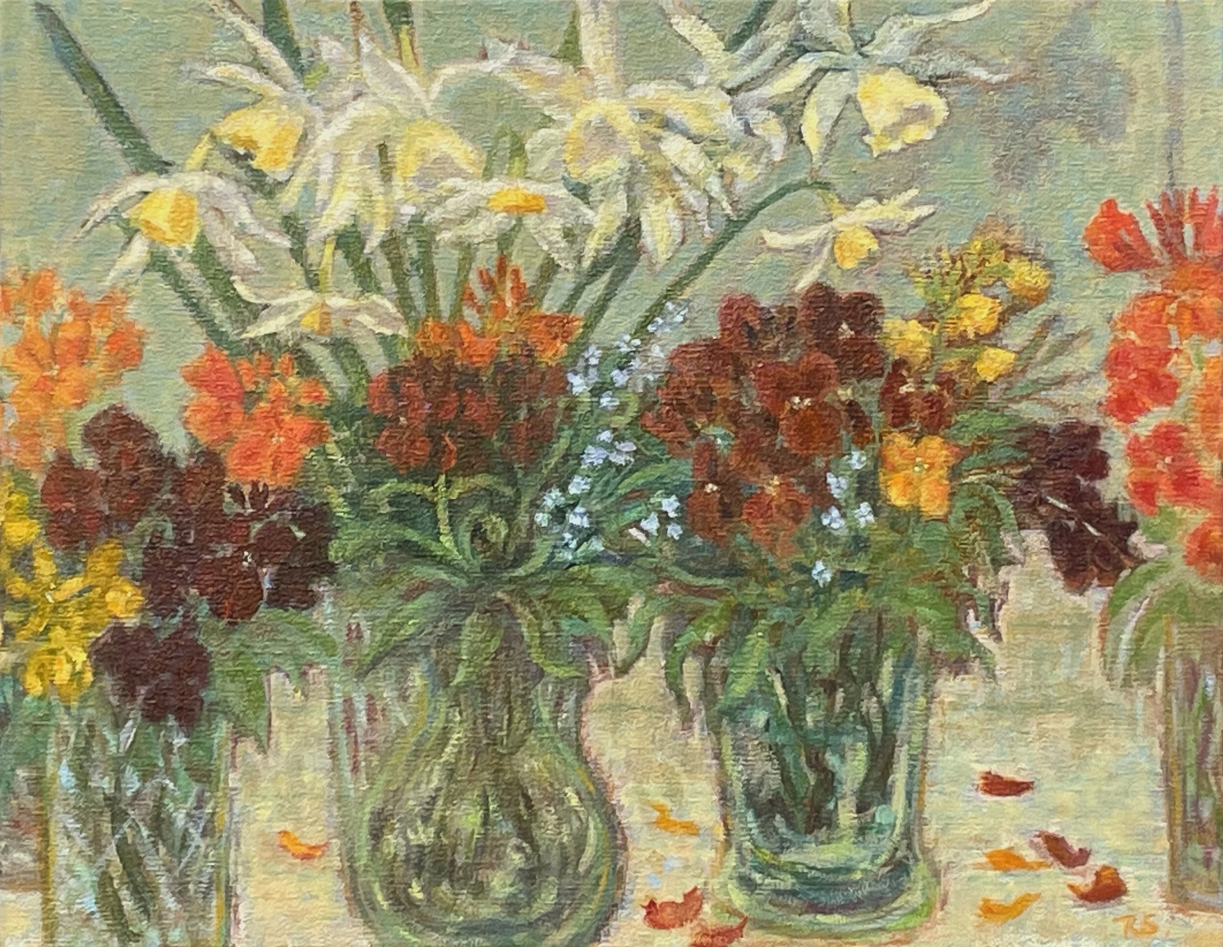 StonesRebecca_c_From the Garden, April' oil on canvas 356 x 456 mm Rebecca Stones £600.jpg