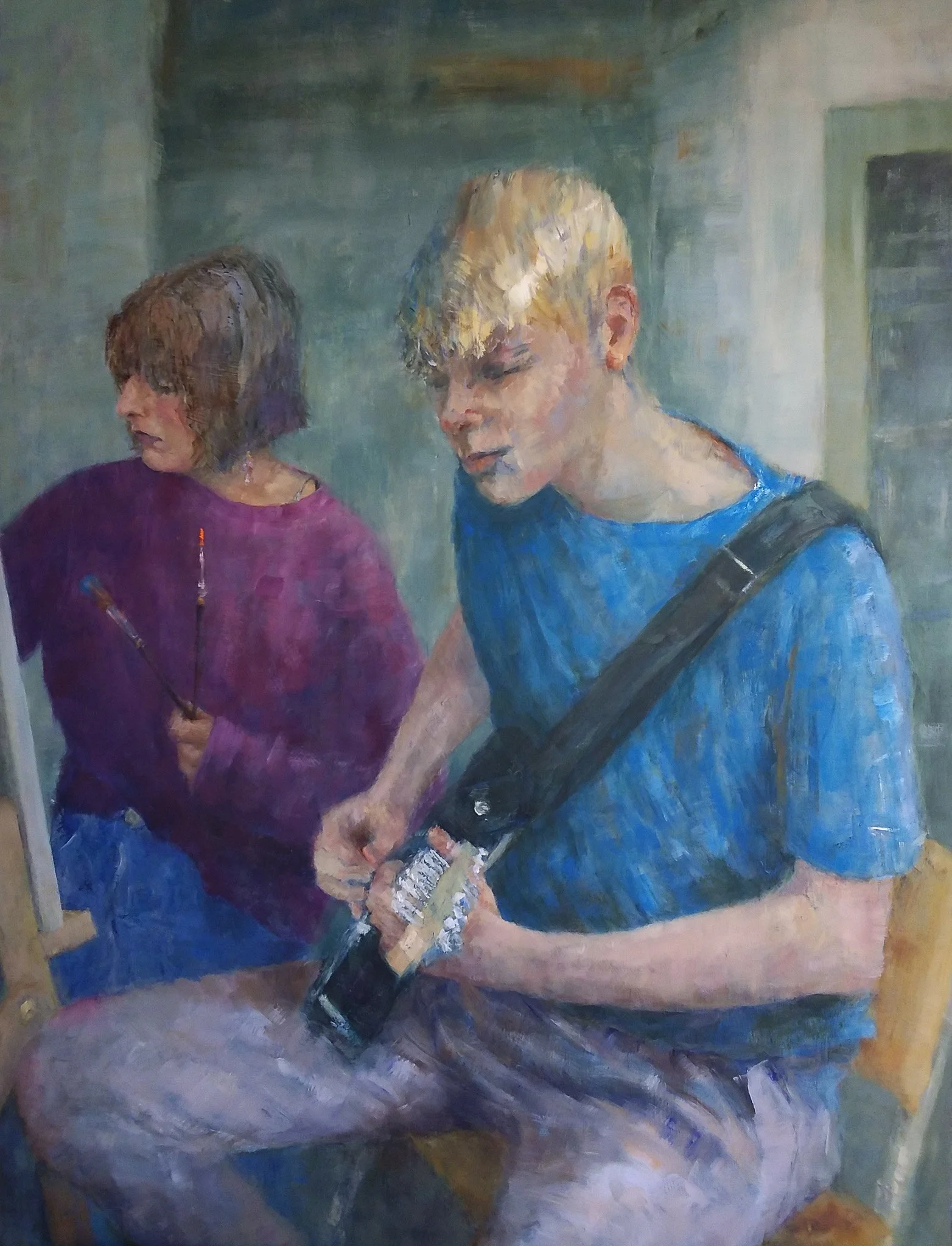 Joan Prickett 'Liminal', oil on board, 80 x 60cm, £1200