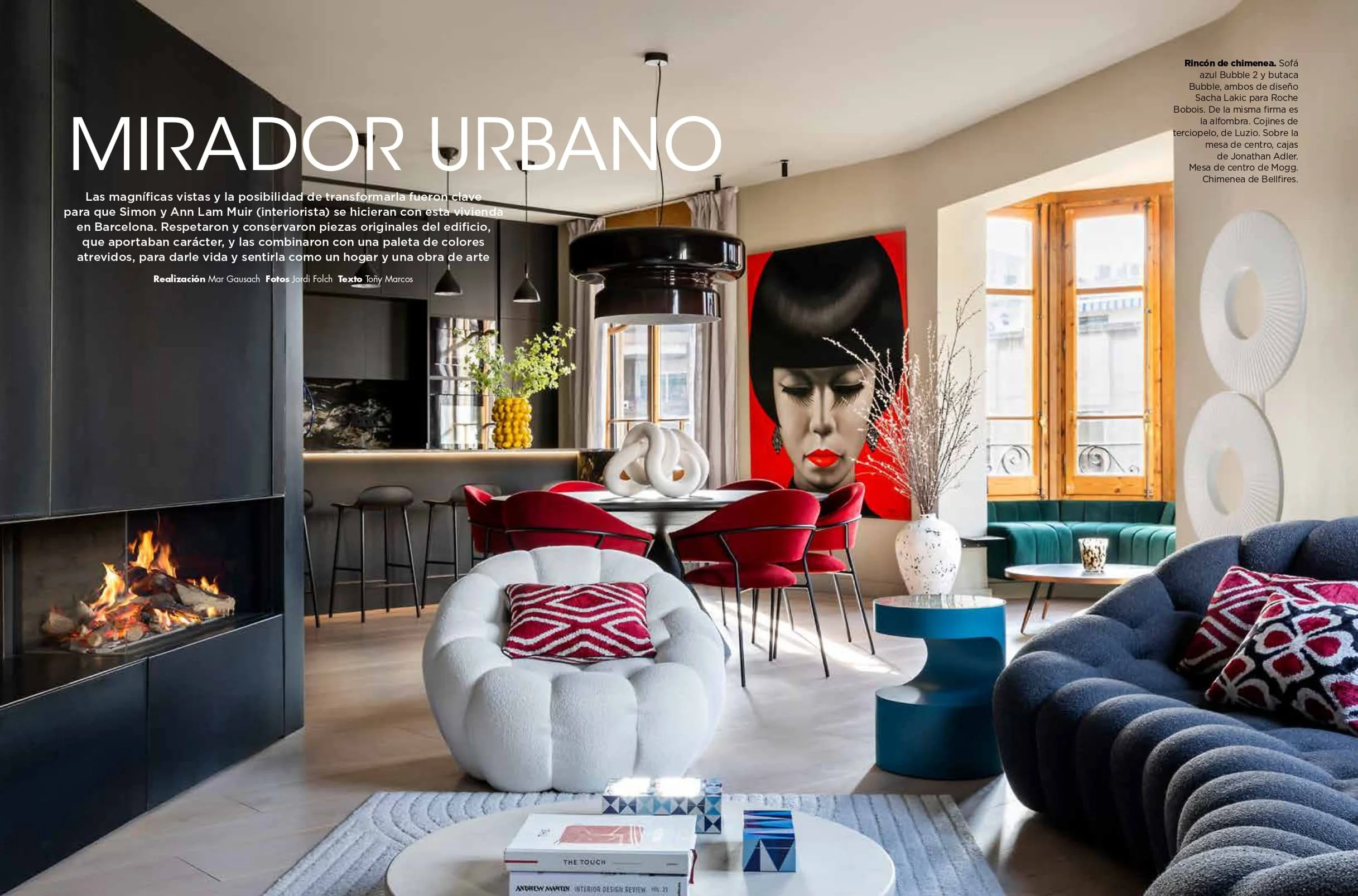 Revista Interiores - Casa Bruc