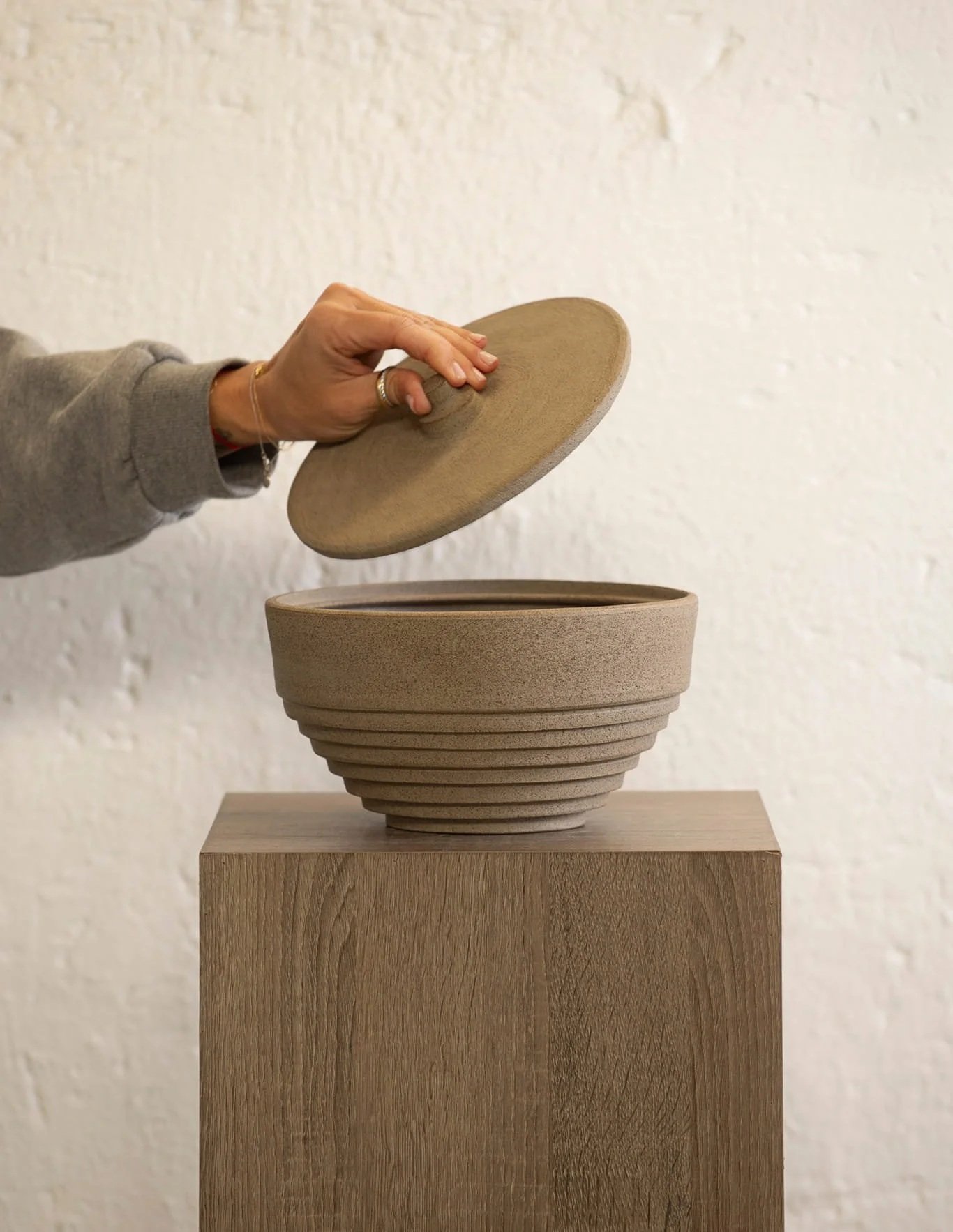 Bowl con tapa Kheper grande