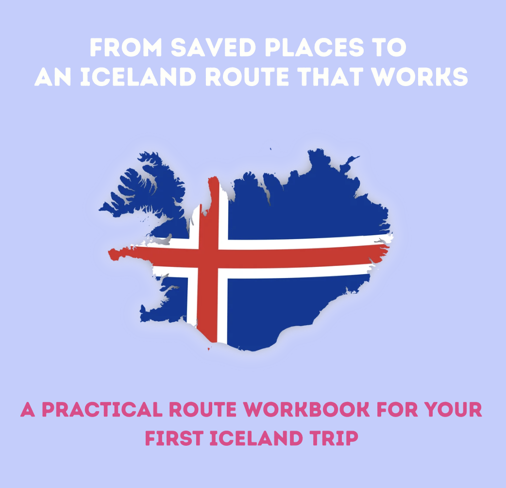 From Saved Places to an Iceland Route That Works