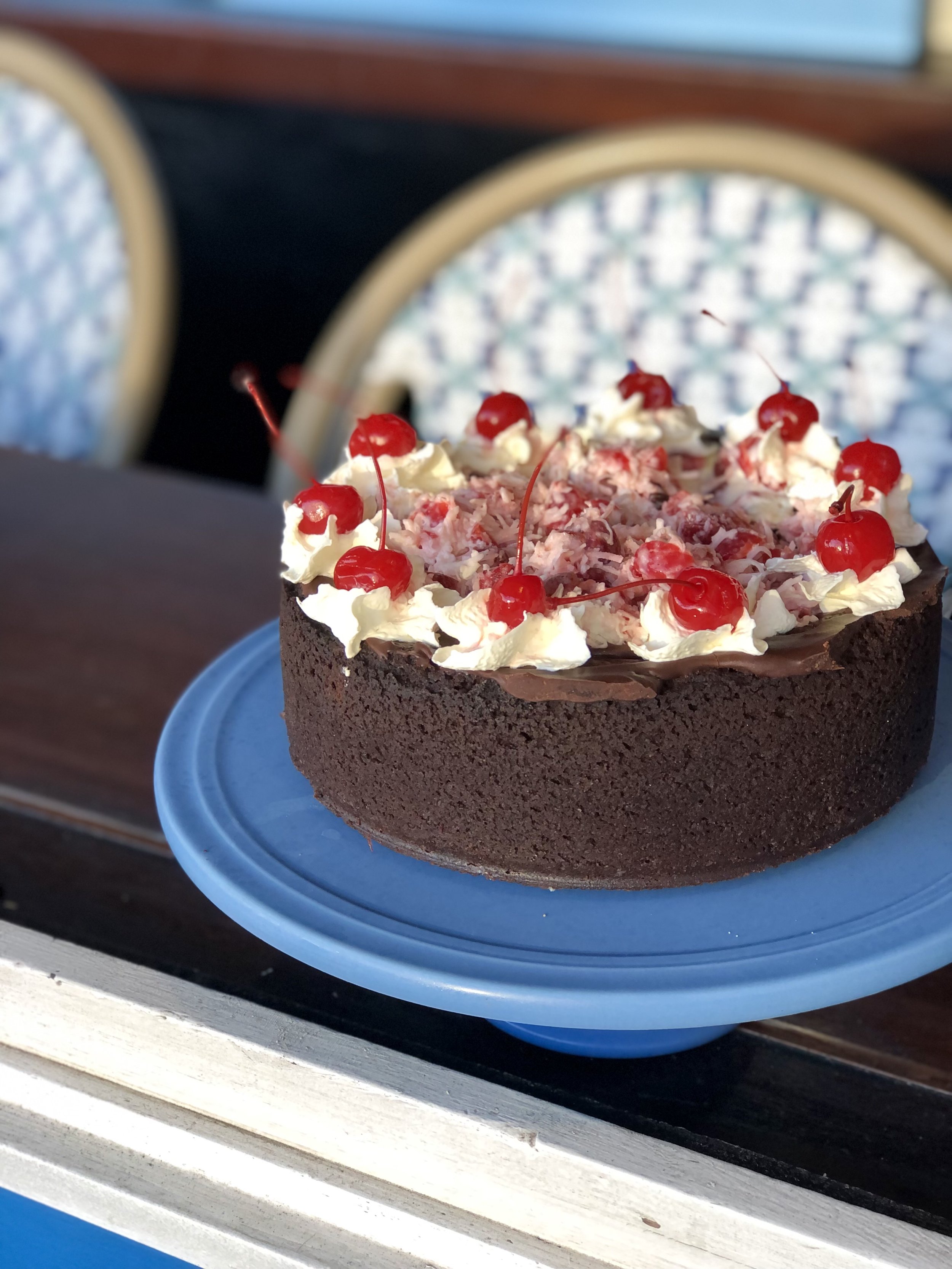 Cherry Ripe Cheesecake (GFO)