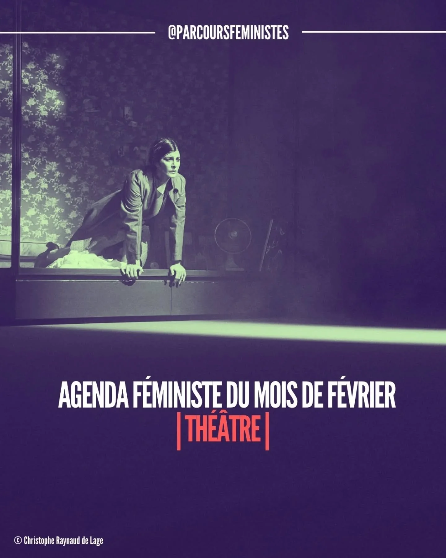 ✨ AGENDA F&Eacute;MINISTE | TH&Eacute;&Acirc;TRE &ndash; F&Eacute;VRIER ✨

🎭 Mettre en lumi&egrave;re les femmes artistes, c&rsquo;est nourrir un futur culturel plus juste, libre et audacieux.

Des spectacles &agrave; d&eacute;couvrir&hellip; et &ag