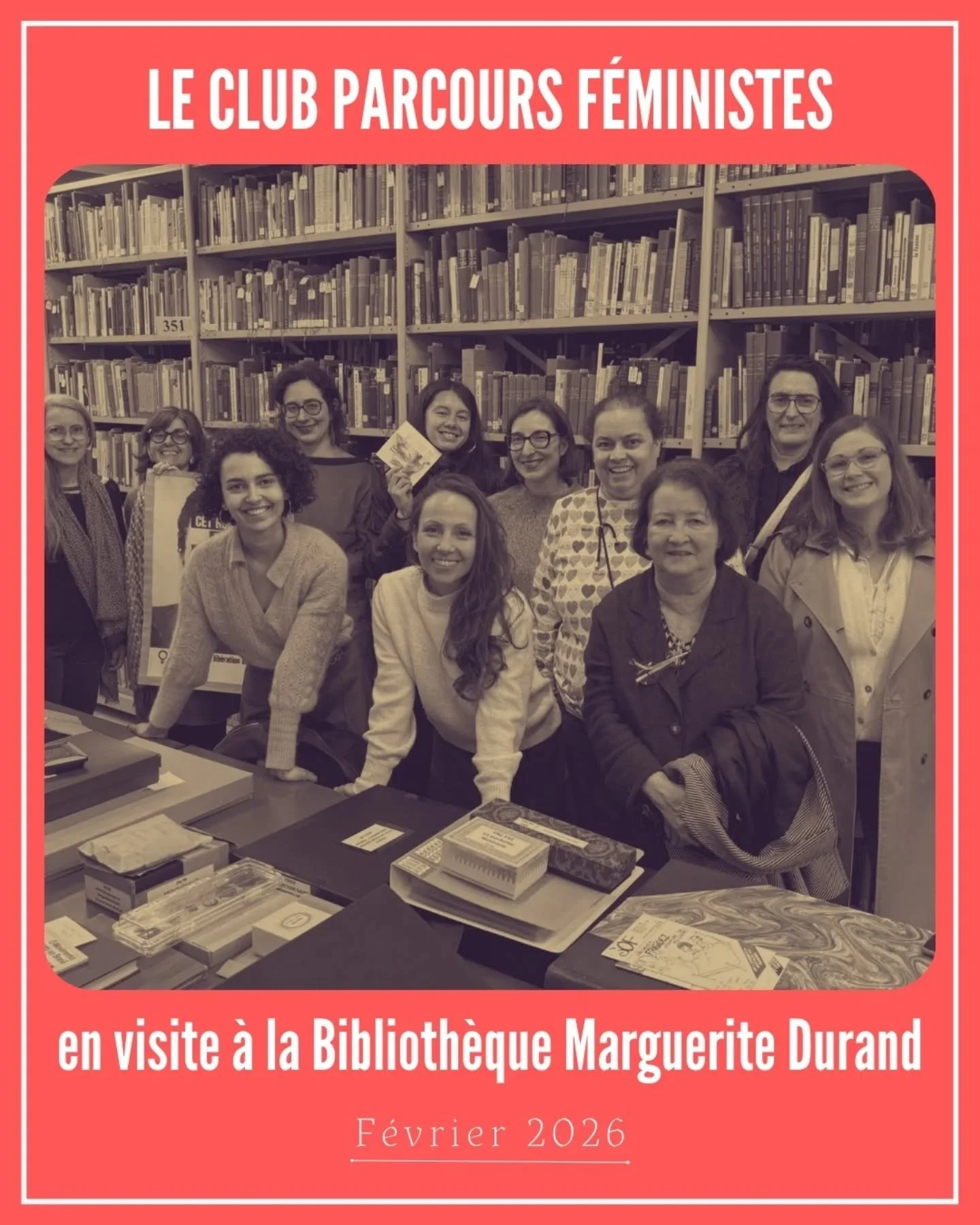 Et si nous plongions dans l&rsquo;univers de Marguerite Durand et dans l&rsquo;histoire des luttes f&eacute;ministes ? ✨

C&rsquo;est l&rsquo;exp&eacute;rience qu&rsquo;a v&eacute;cue le Club Parcours F&eacute;ministes lors de sa visite &agrave; la B