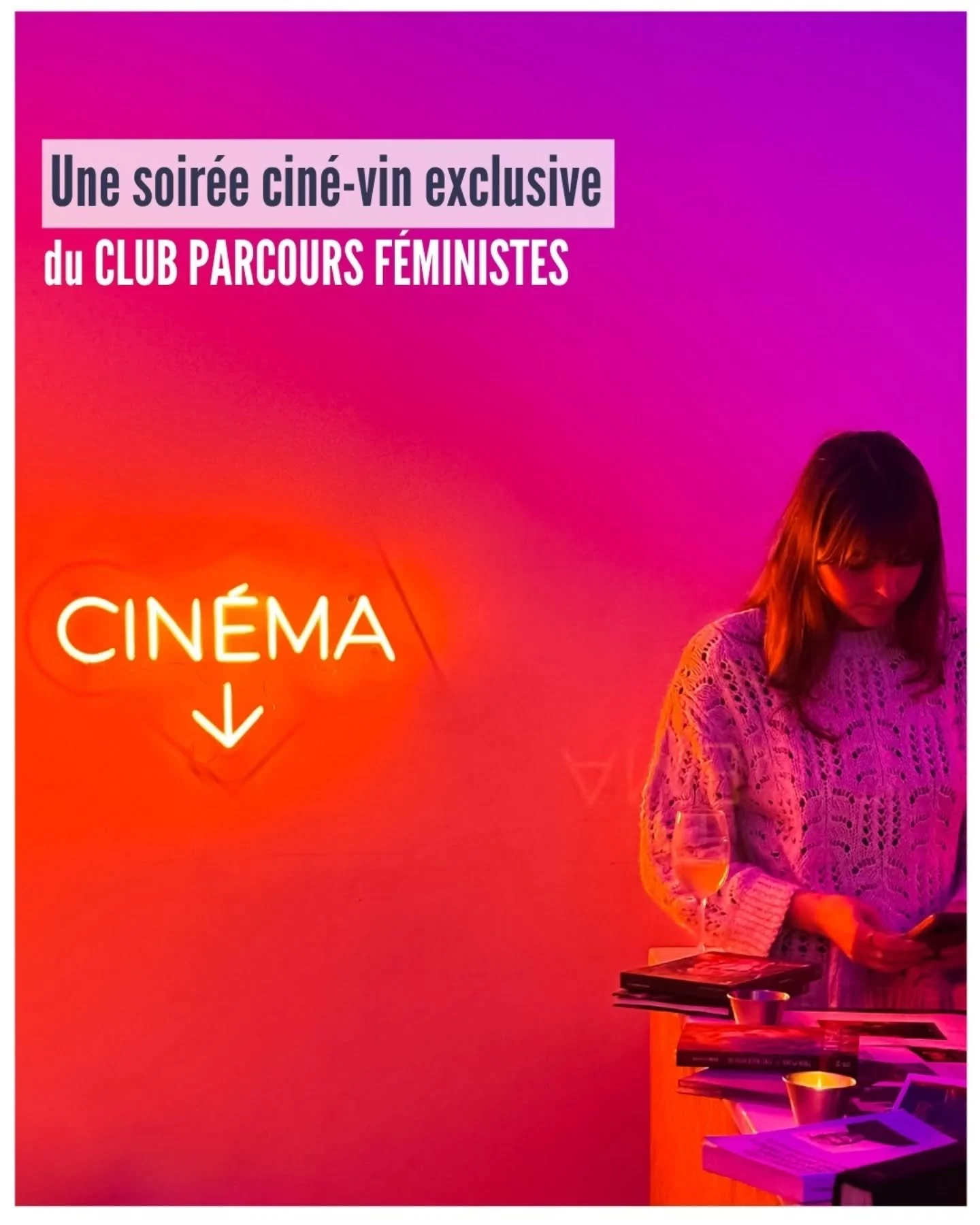🌙 Retour sur notre soir&eacute;e cin&eacute; f&eacute;ministe 🔥

Une nouvelle rencontre du Club Parcours F&eacute;ministes, cette fois dans le lieu &agrave; la fois chaleureux et inspirant qu&rsquo;est @outoftheblue_paris &mdash; un bar &agrave; vi