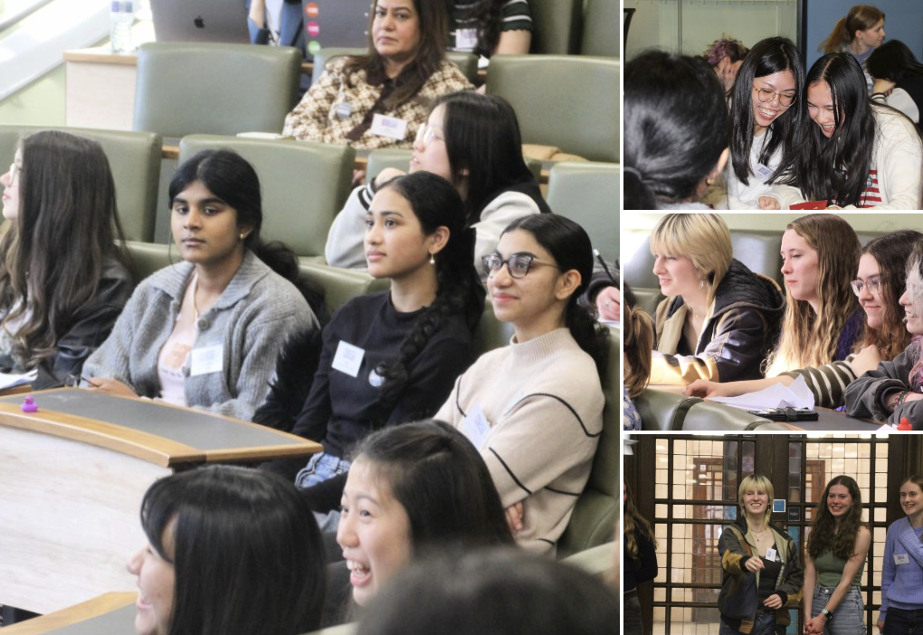 Delivering a workshop on AI, Gamification, and IoT at the U-Maths Girls International Women’s Day event