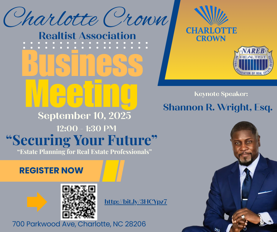 Charlotte Crown September Business Meeting