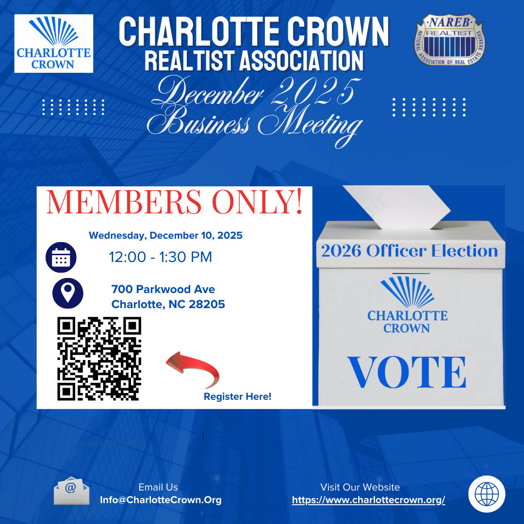 Charlotte Crown December Business Meeting
