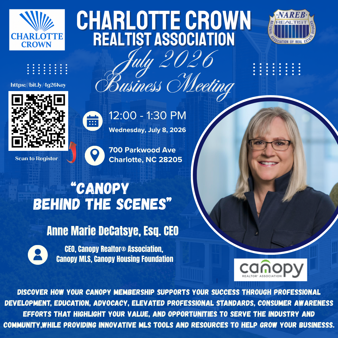 Charlotte Crown July Business Meeting
