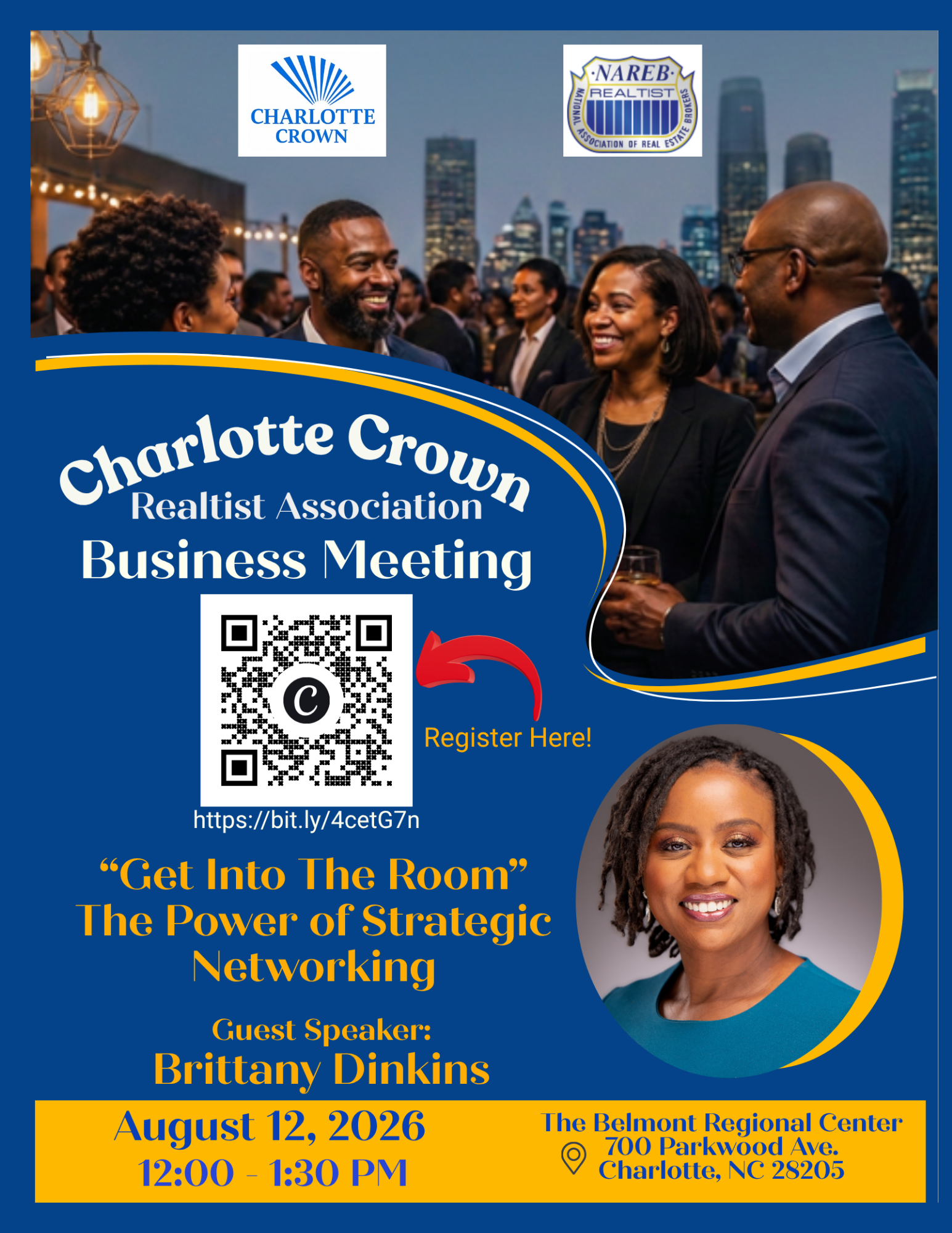 “Get Into The Room: The Power of Strategic Networking”