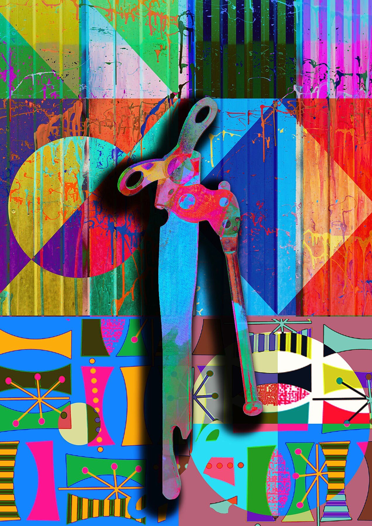 Tin opener - gallery prints on 240gsm smooth cotton paper, unframed