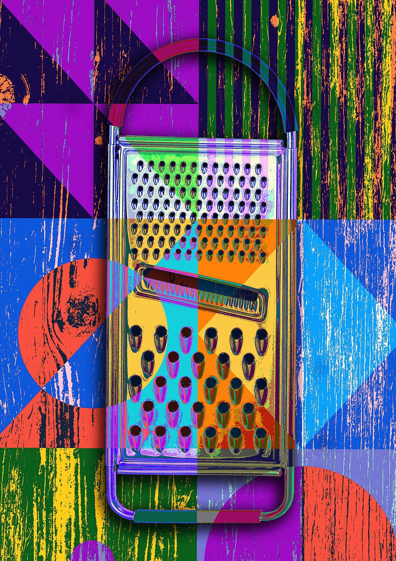 The Grater 02 - gallery prints on 240gsm smooth cotton paper, unframed