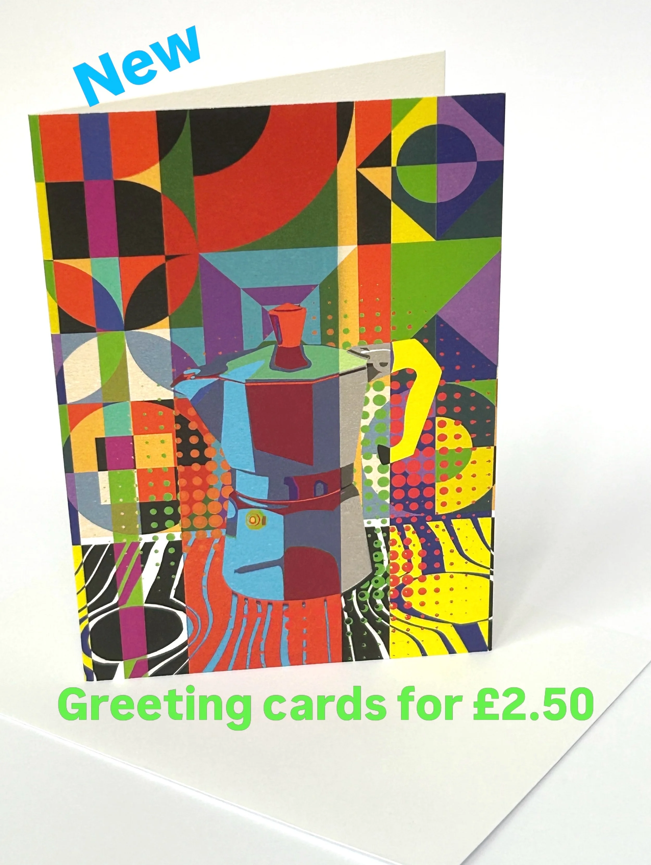 I&rsquo;ve had to add postage to my print room transactions but I&rsquo;m creating discounts on my smaller items. Here&rsquo;s the first, so when you buy four cards or more there&rsquo;s a genuine saving. Just use the code 2FOR5 in Linktree/print roo