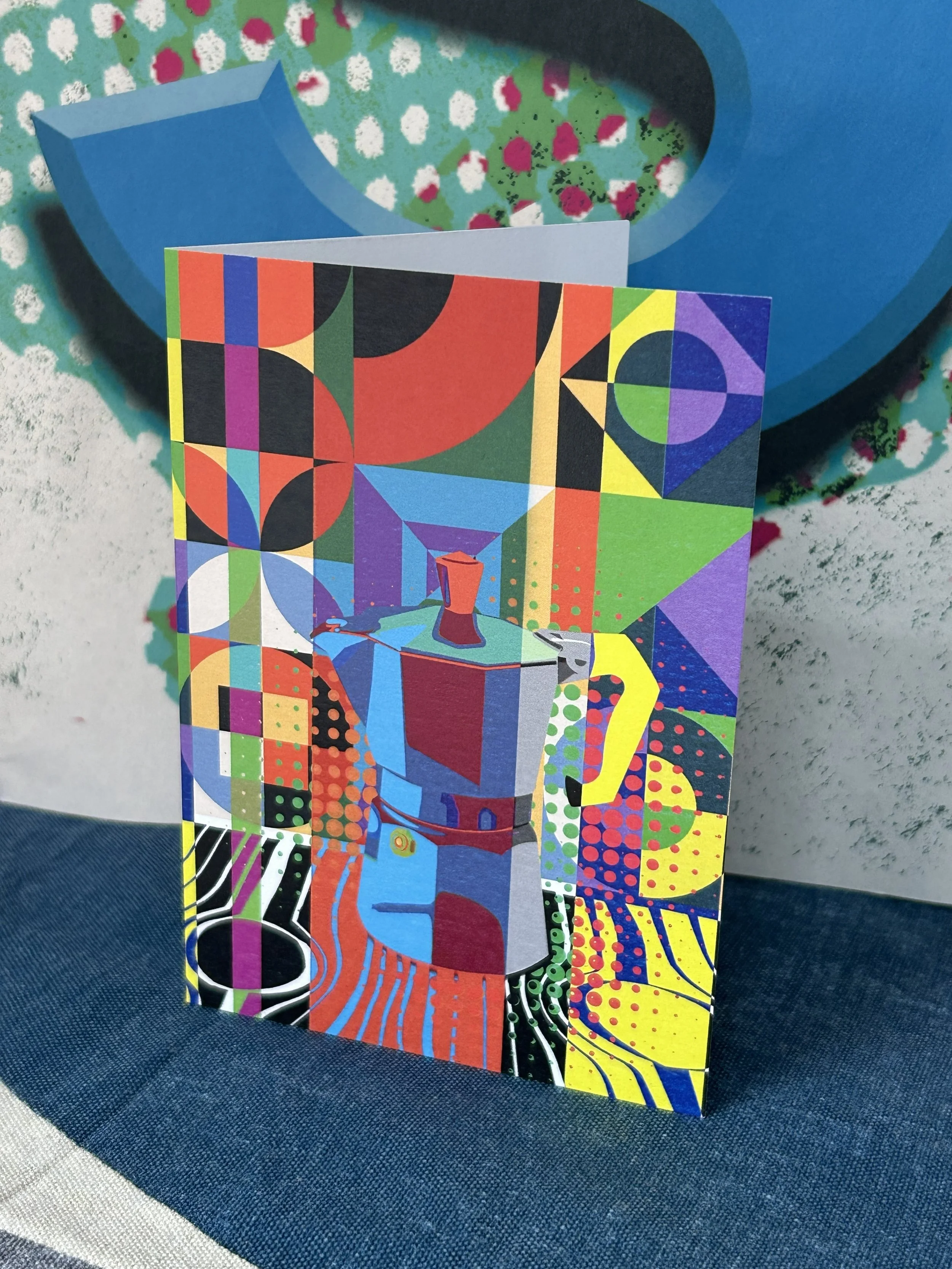 Moka Greeting card