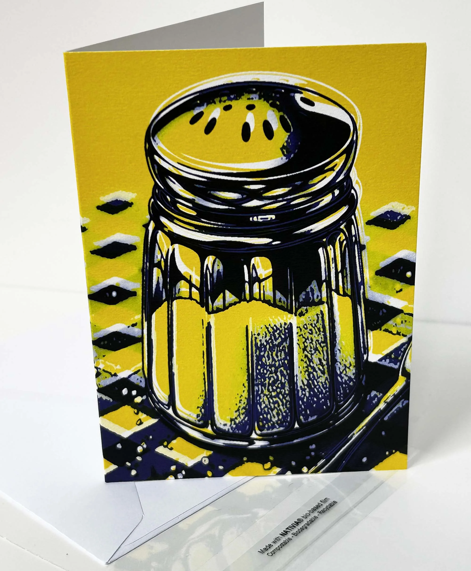 Saltpot Greeting card on fineart card (Copy)