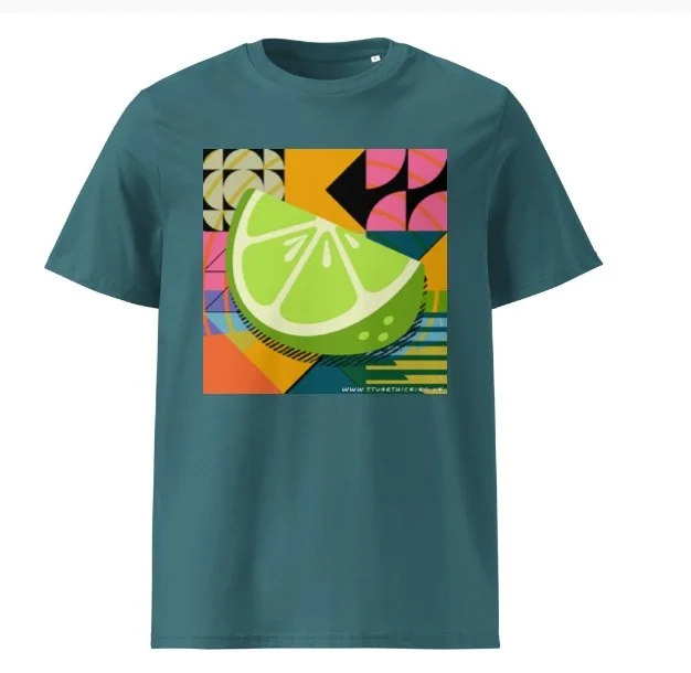Lime on 100% Organic Cotton Creator 2.0 T-shirt