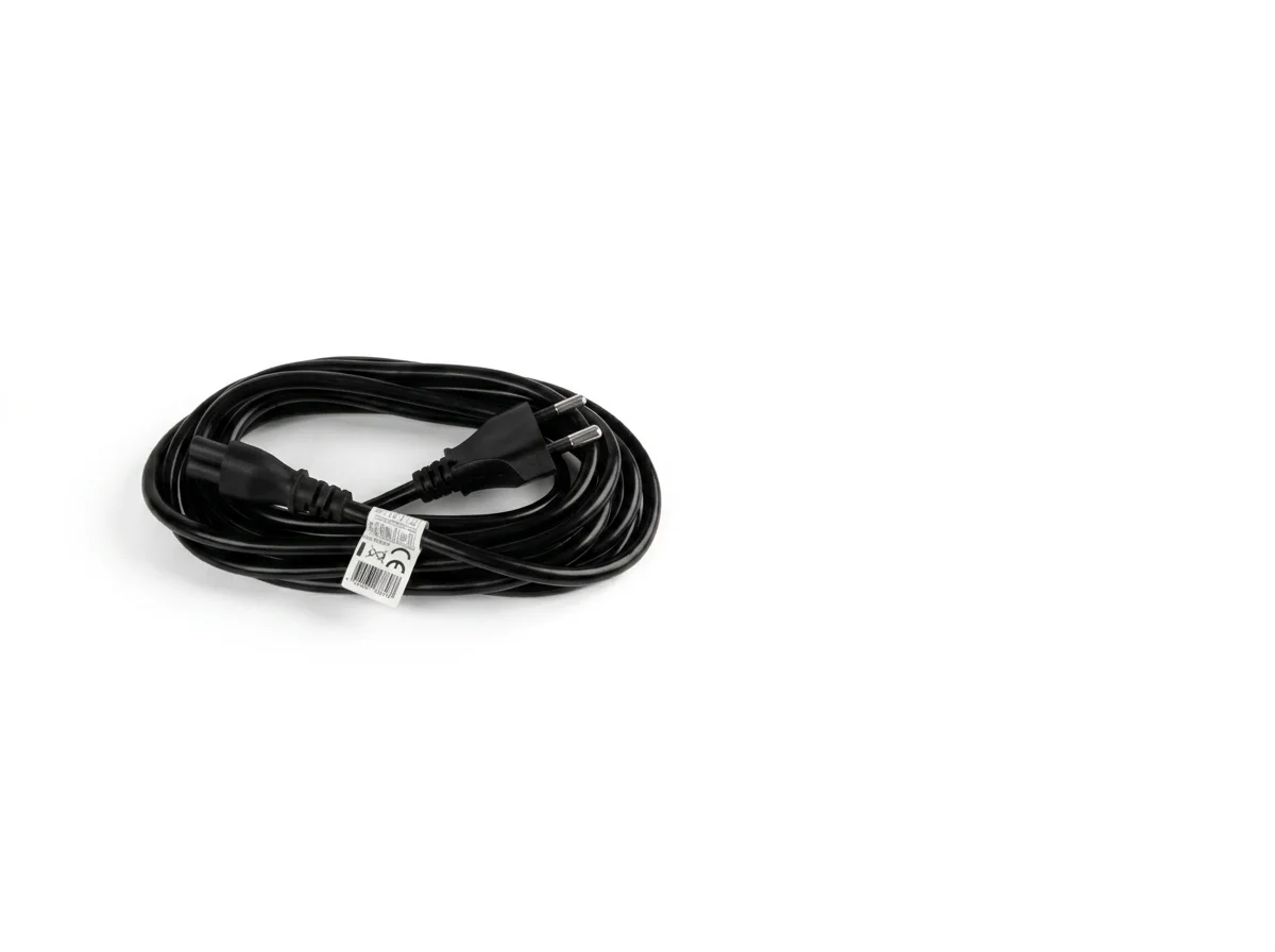 Zusätzliches Netzkabel schwarz 3.0 Meter