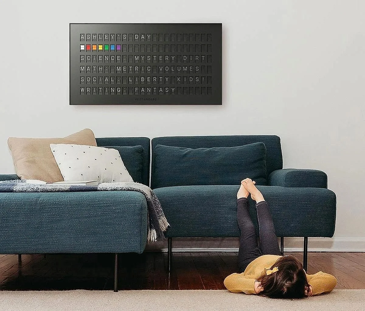 Vestaboard Home Split-Flap-Display Living Room -Exprimis.jpg