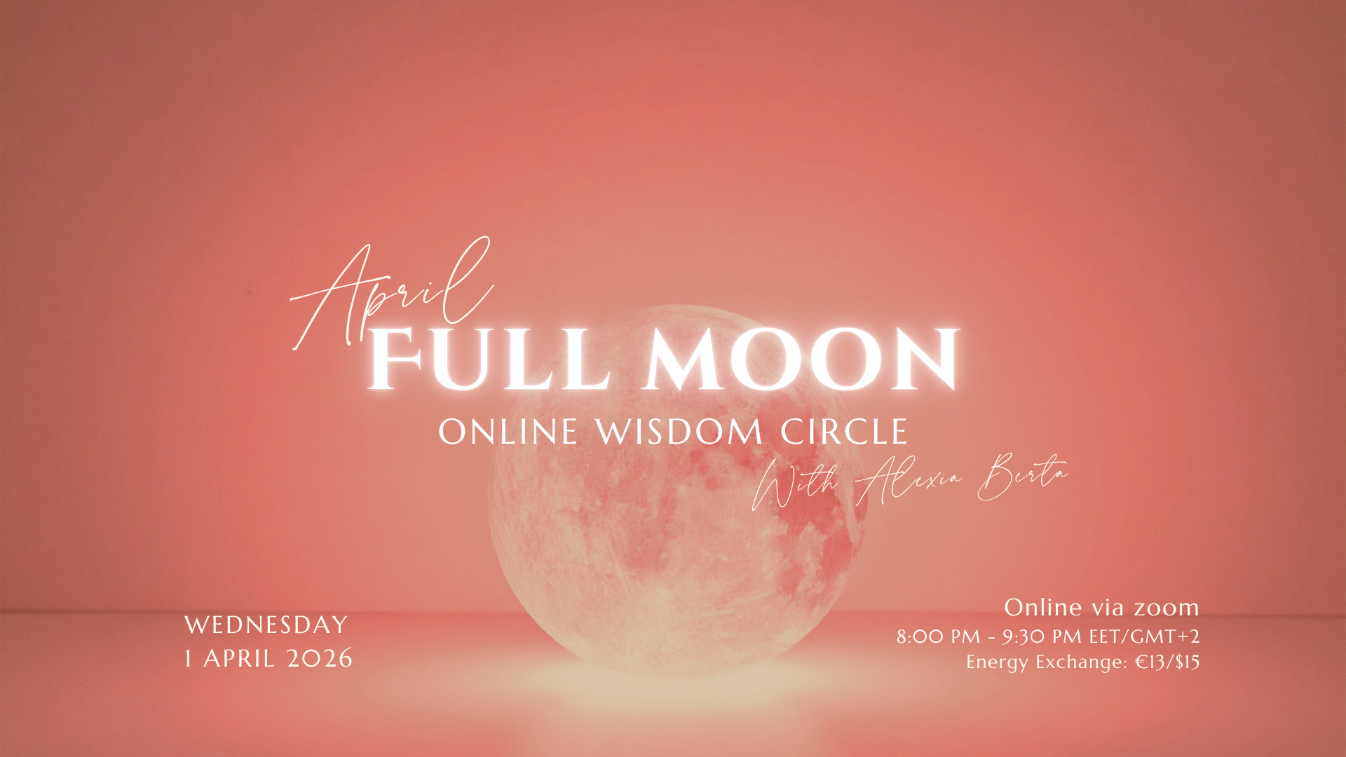 ONLINE Full Moon Women's Circle