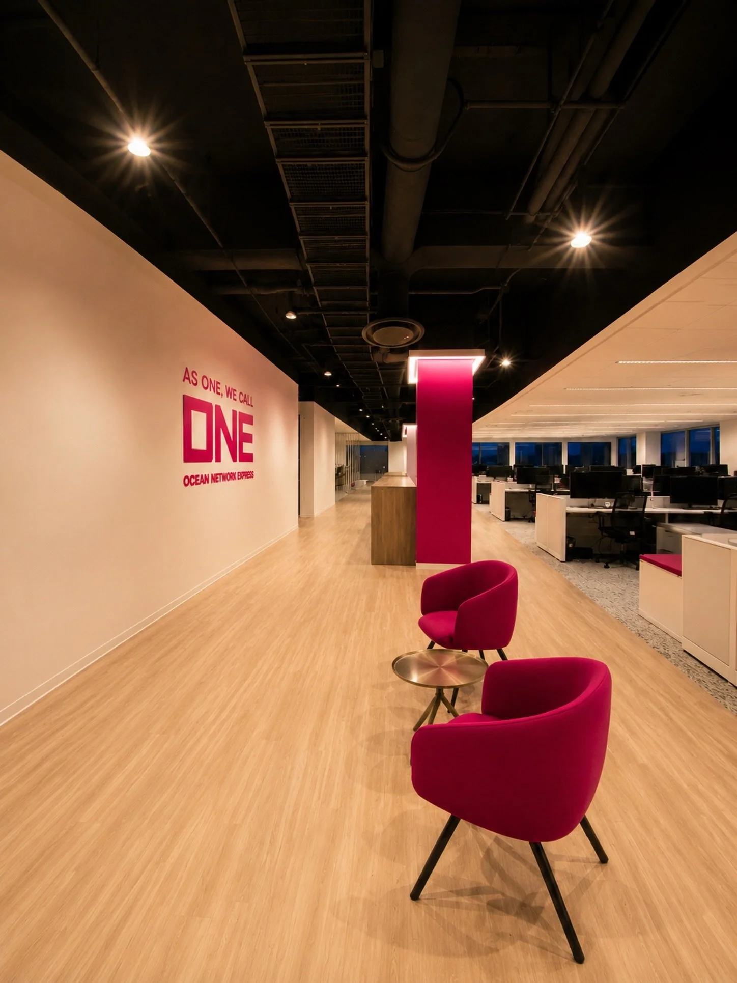 💥 Bold branding deserves a bold space.

For this project, Ardenture delivered custom millwork, architectural wall features, branded design elements, workspace integrations, and modern interior finishes that bring the company&rsquo;s identity into th