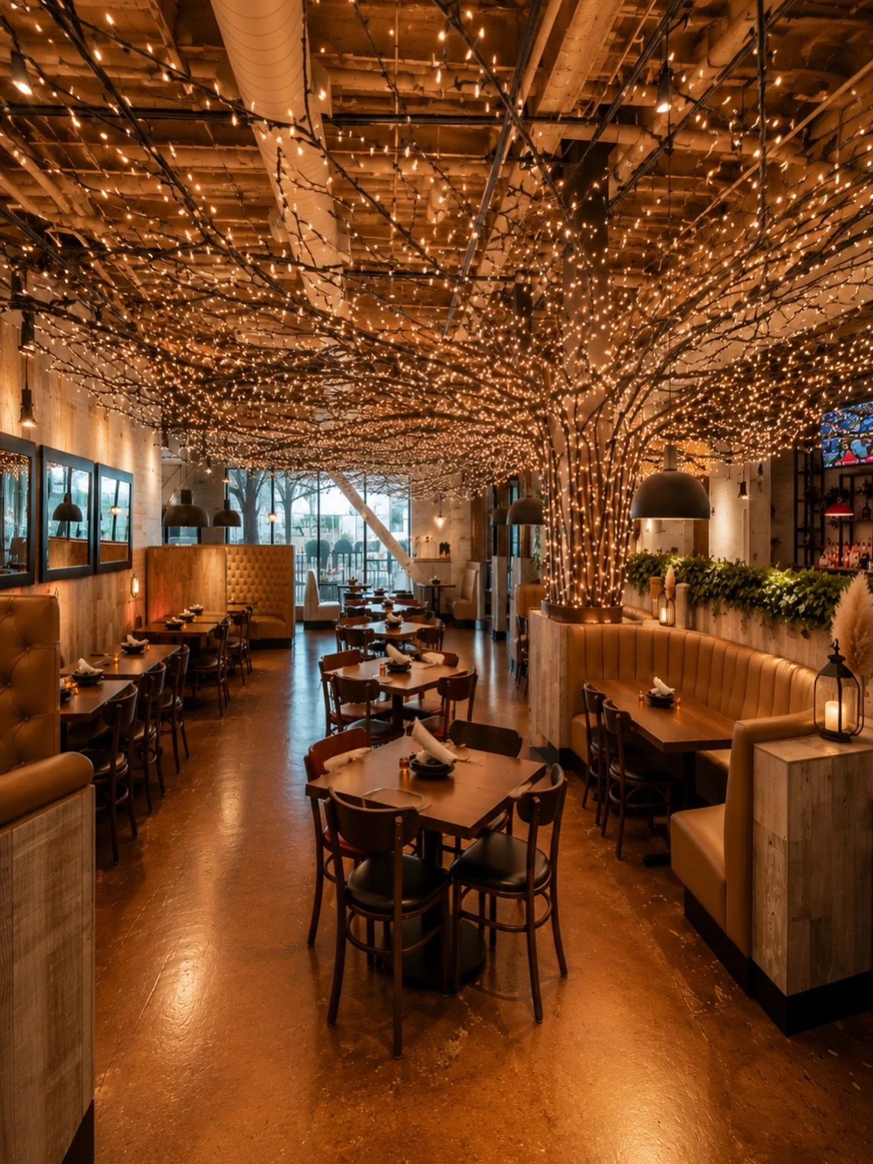 Some spaces make an impression the moment you walk in. ✨

For this project, Ardenture delivered custom millwork, architectural finishes, booth seating, decorative tree installations, integrated lighting elements, and hospitality-focused detailing to 