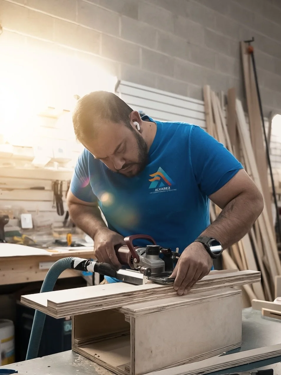 The masterpiece starts long before installation. 🛠️

Behind every seamless panel, custom cabinet, and architectural feature is a team committed to precision. Every measurement, every cut, and every detail is completed with one goal in mind: deliveri